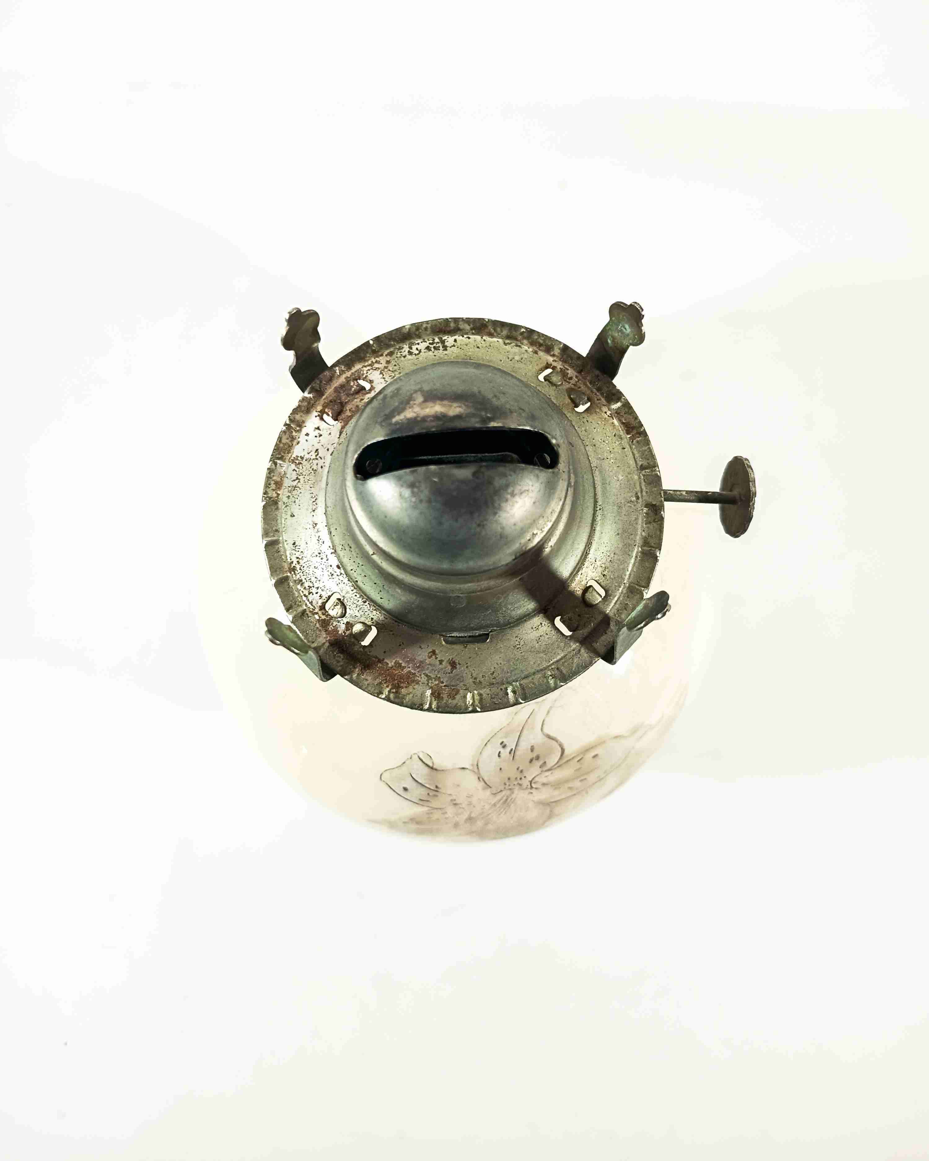 Antigua lámpara a parafina. - 3