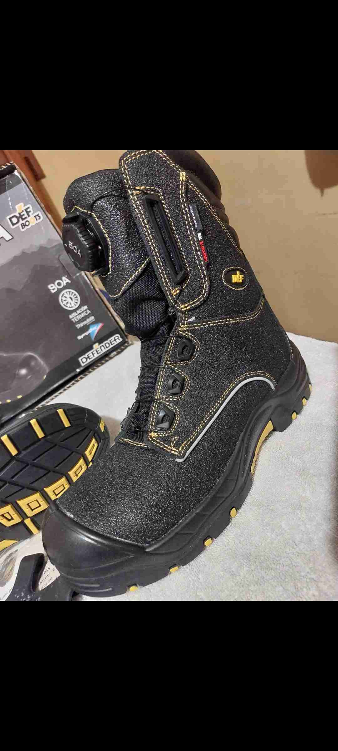 Botas de seguridad Defender negras - miniatura 1