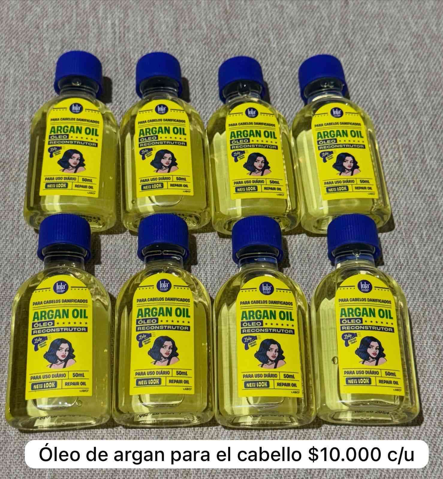 Aceite de argán para el cabello