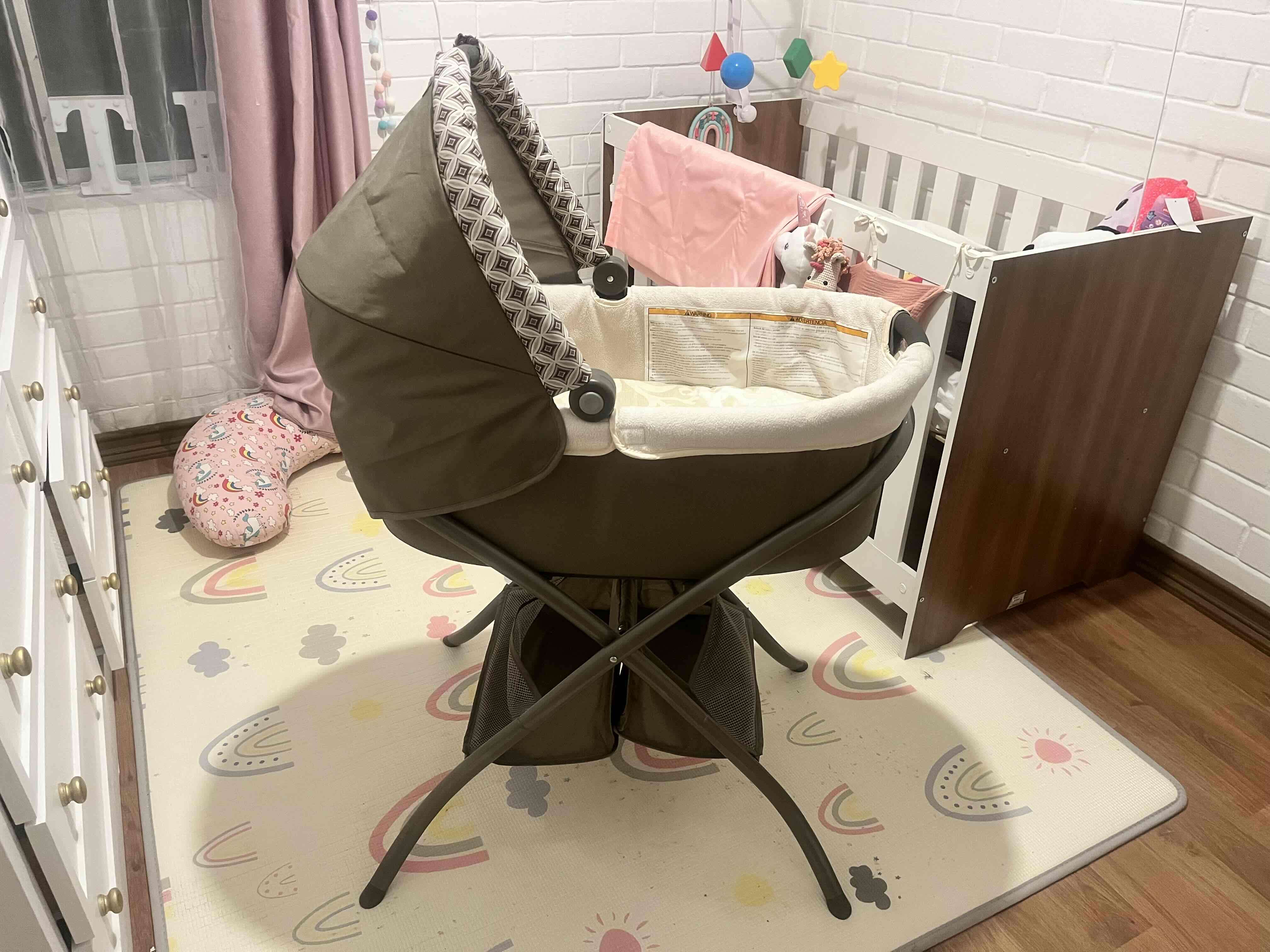 Cuna moisés color beige - 1