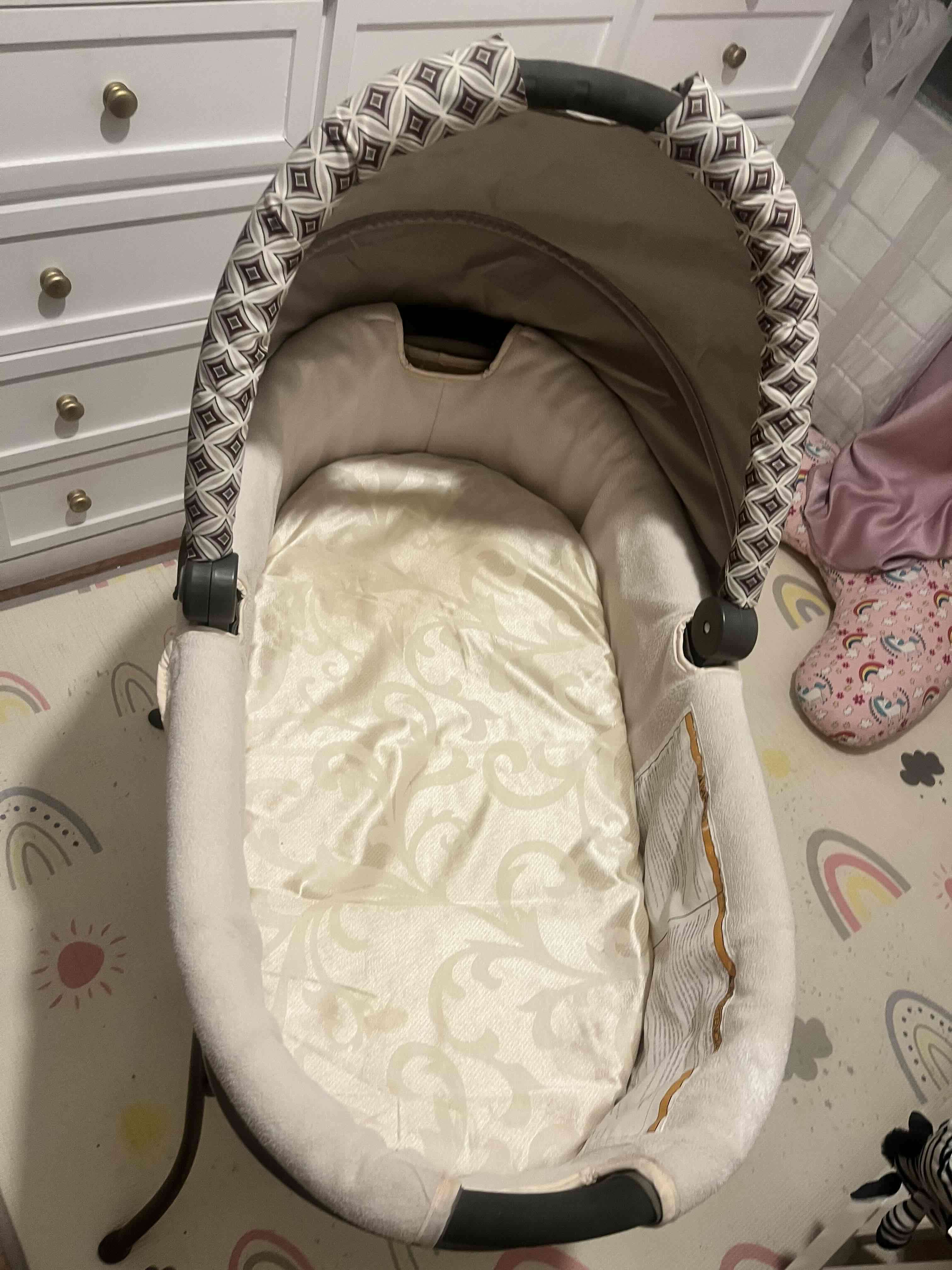 Cuna moisés color beige - 3