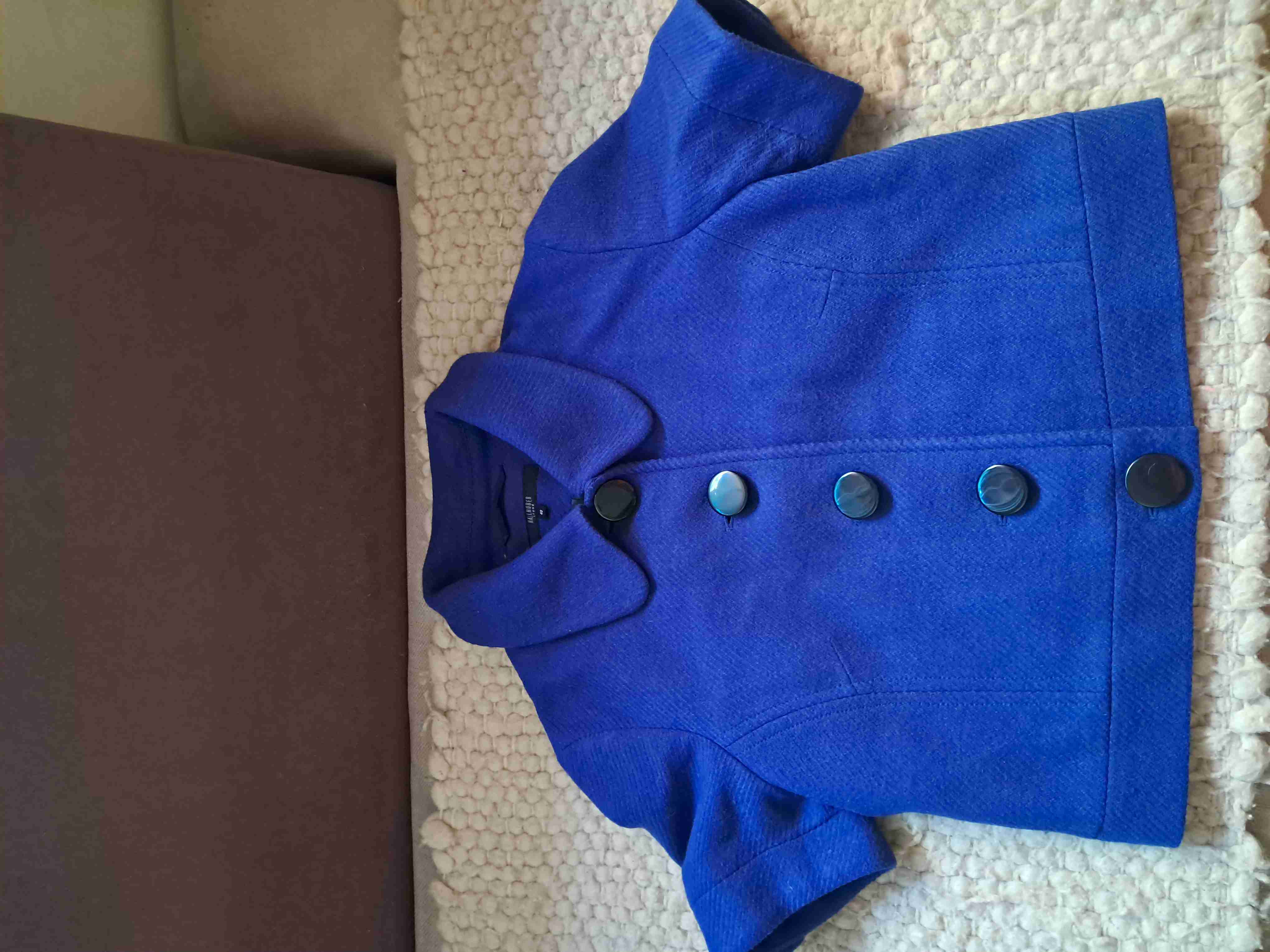 Chaqueta azul de mujer