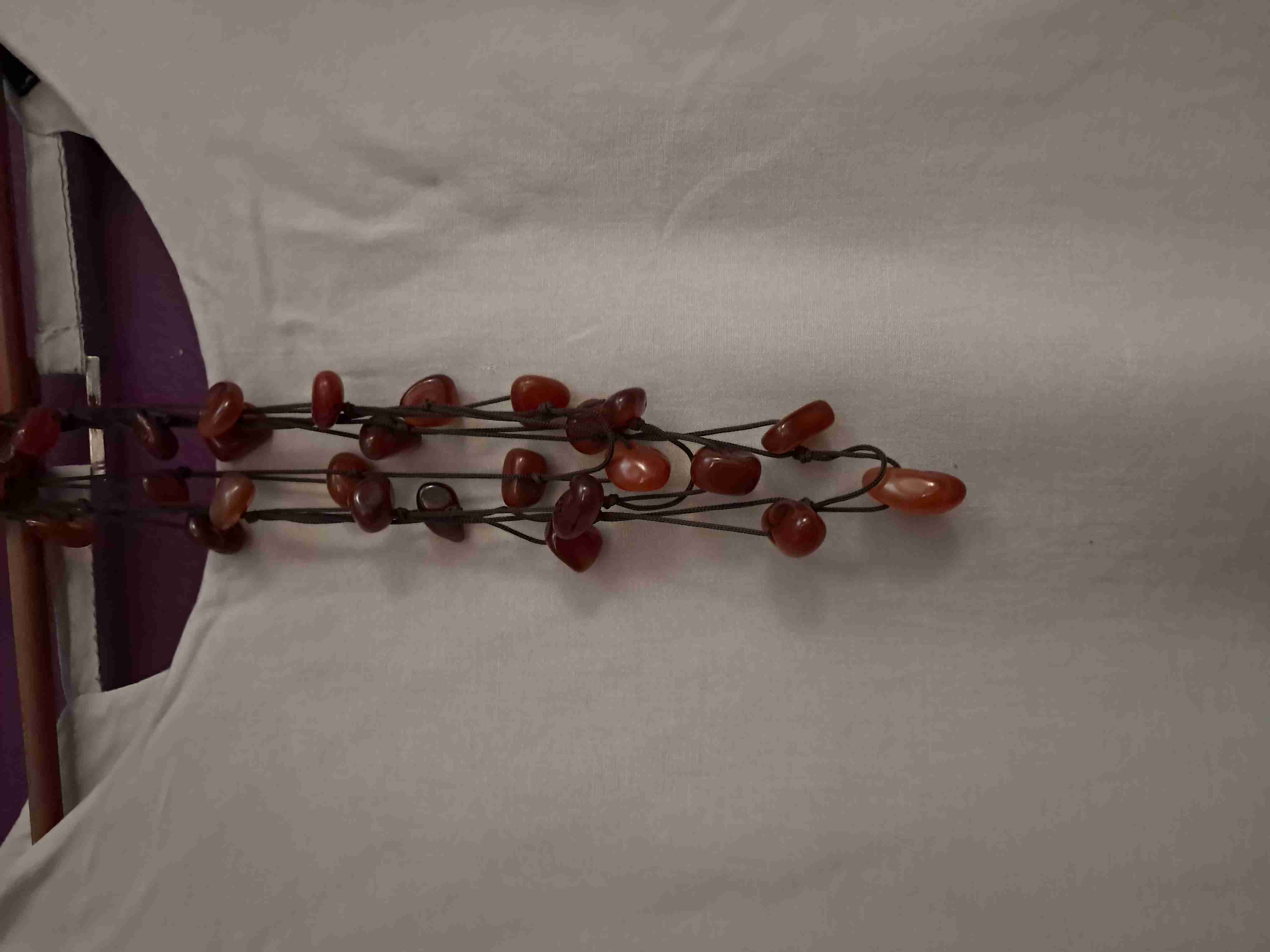 Blusa beige manga larga - miniatura 2