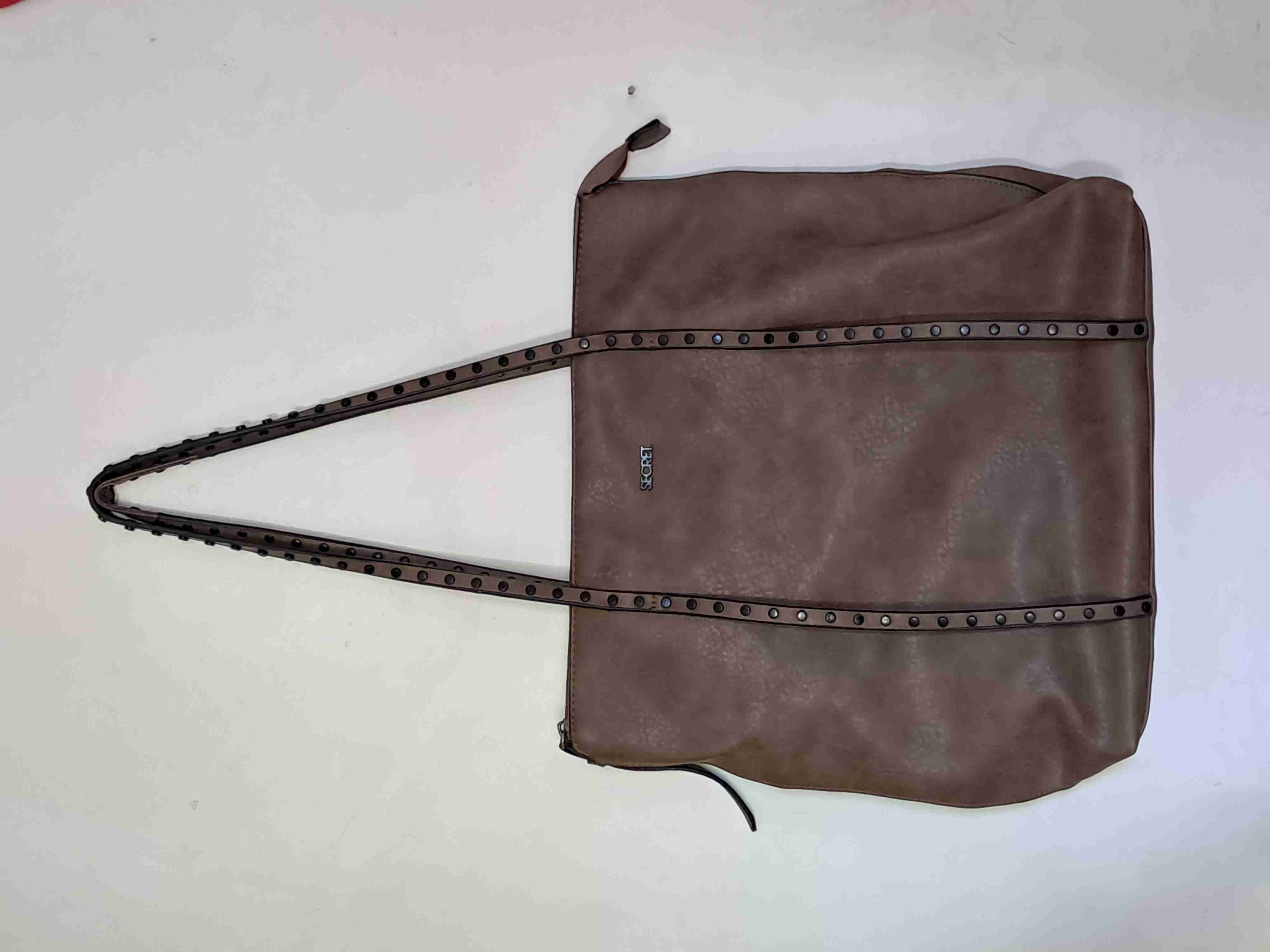 Bolso marrón Secret con tachas - miniatura 2