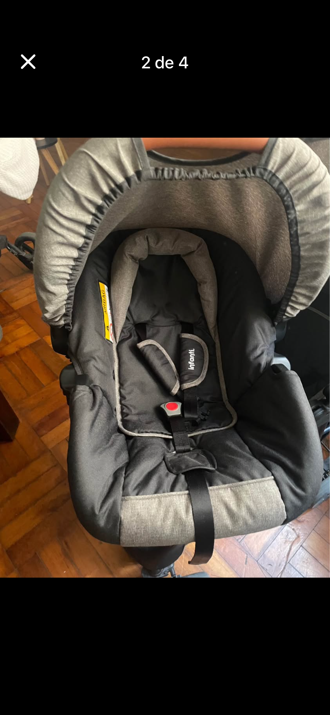 Coche para bebé gris - 2