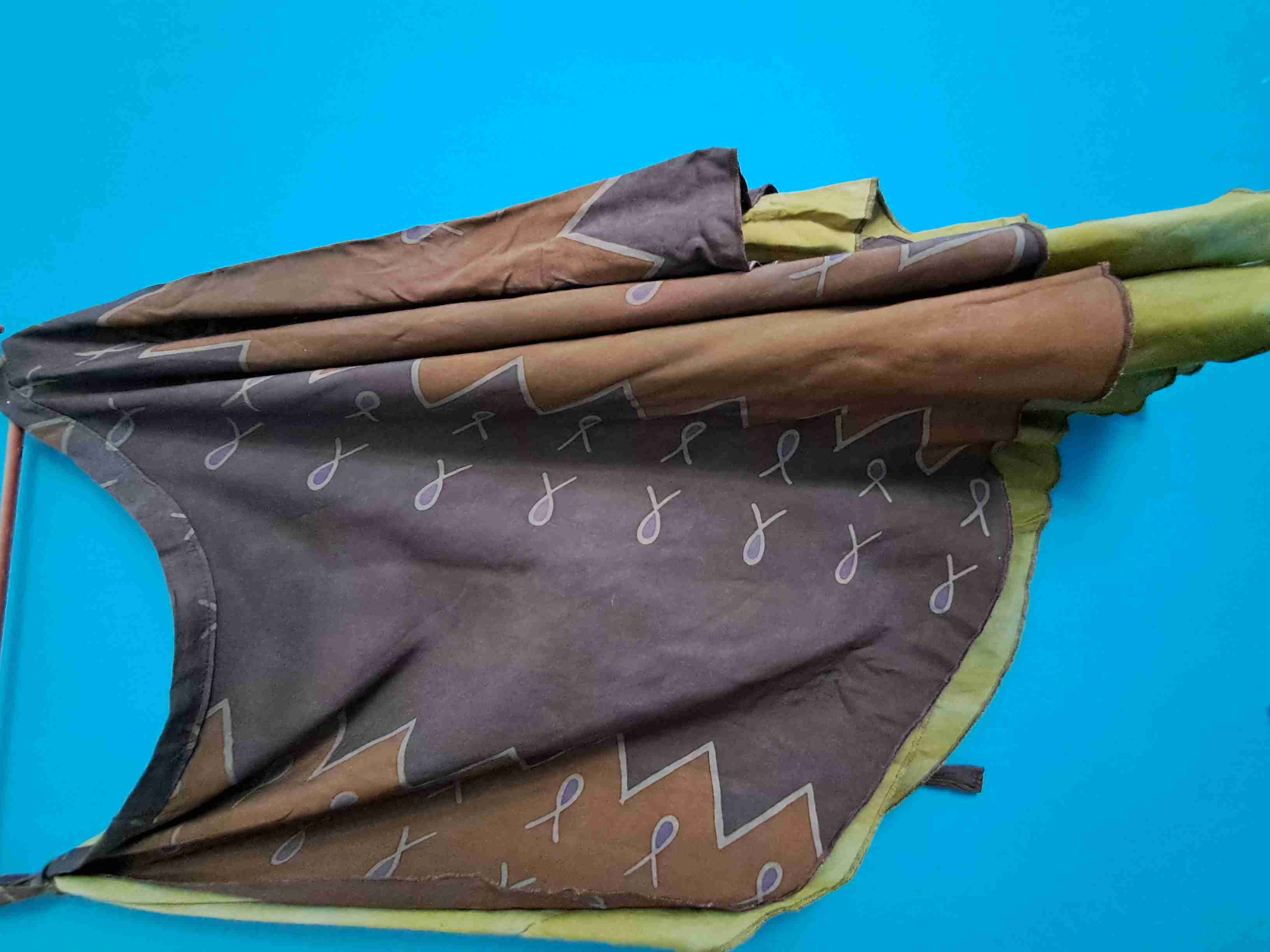 Falda pareo, estampada batik de colores - 2