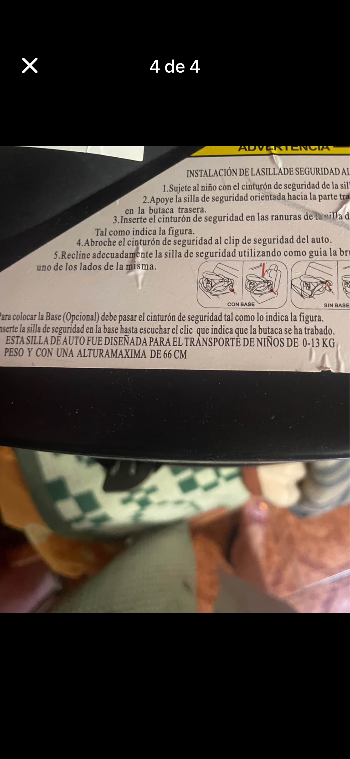 Silla de auto para niños - 1