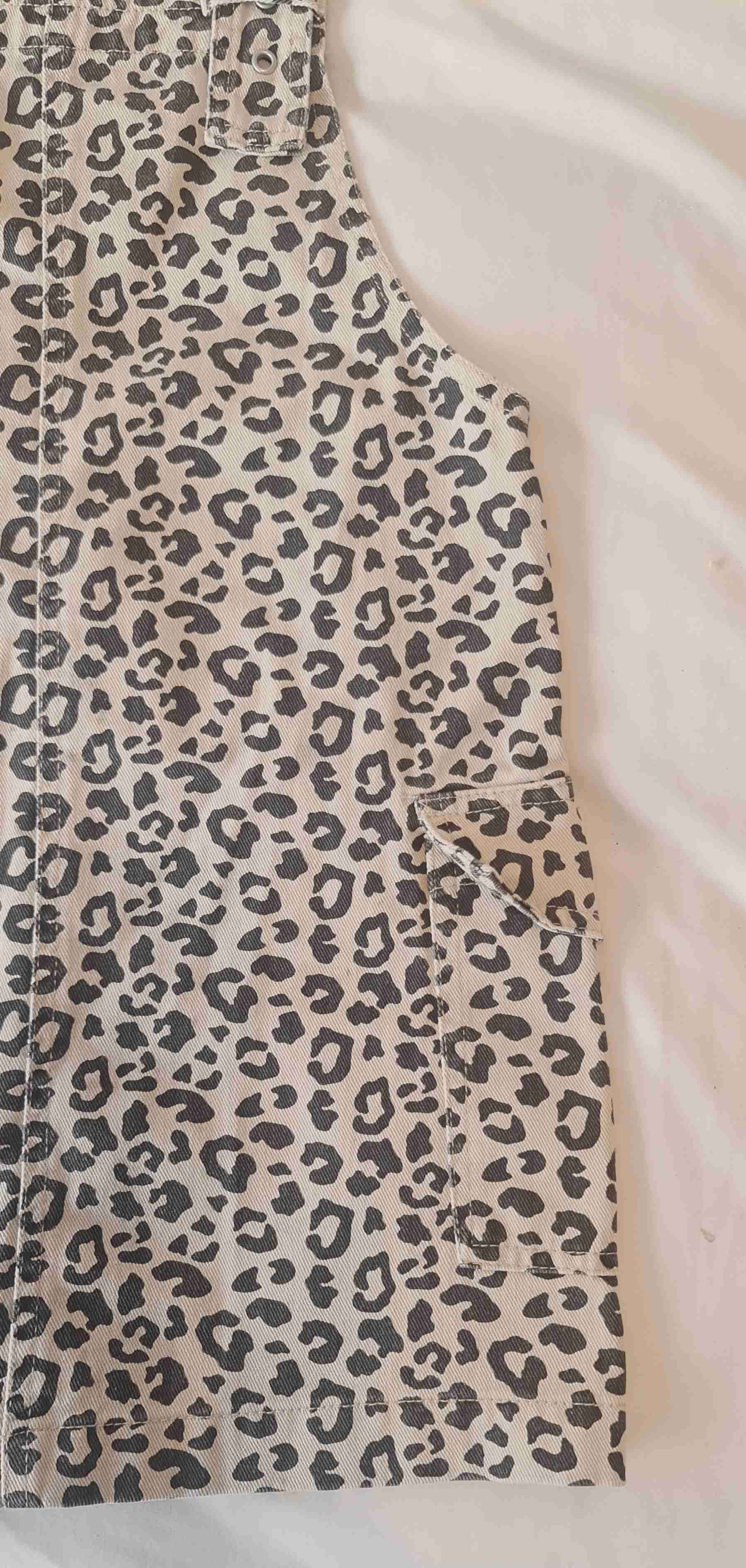 Jardinera falda estampado leopardo - miniatura 3