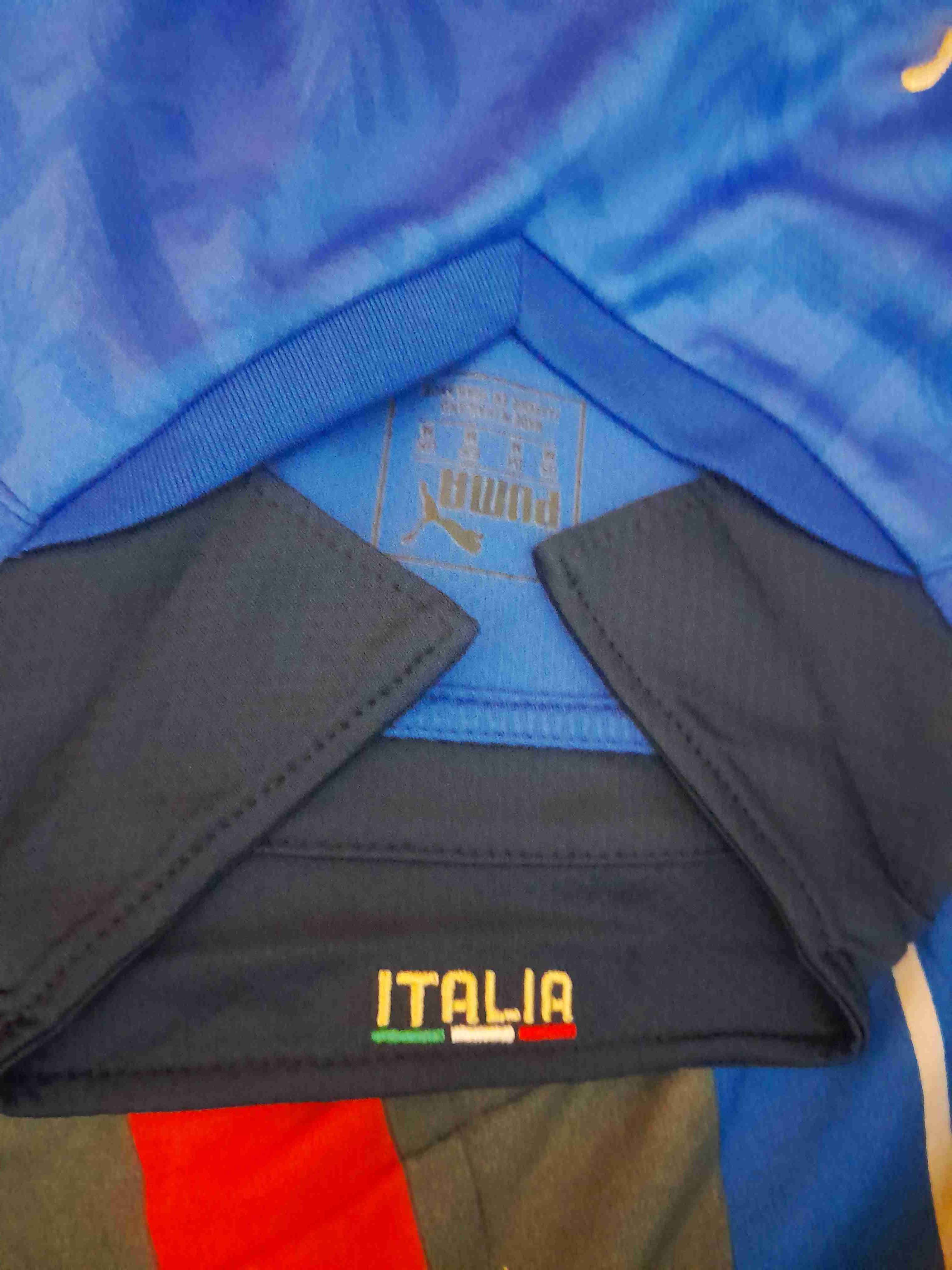 Camiseta Italia Puma azul - miniatura 3