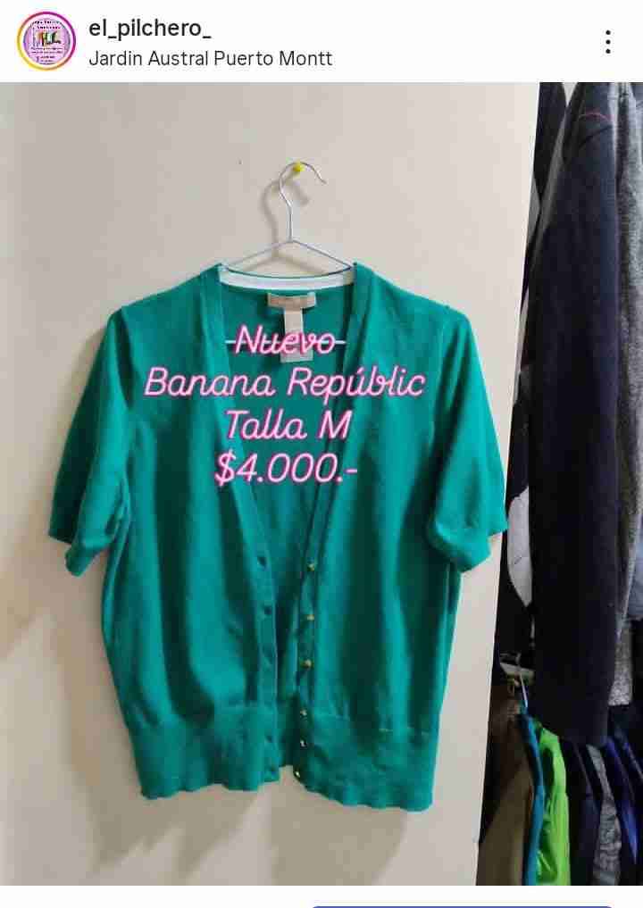 Sweater verde Banana Republic