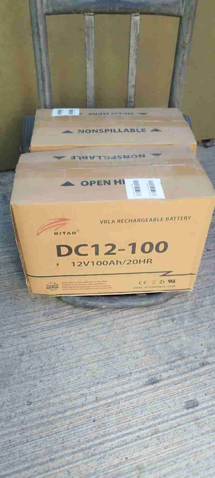 Batería Recargable Ritar DC12-100 - 1