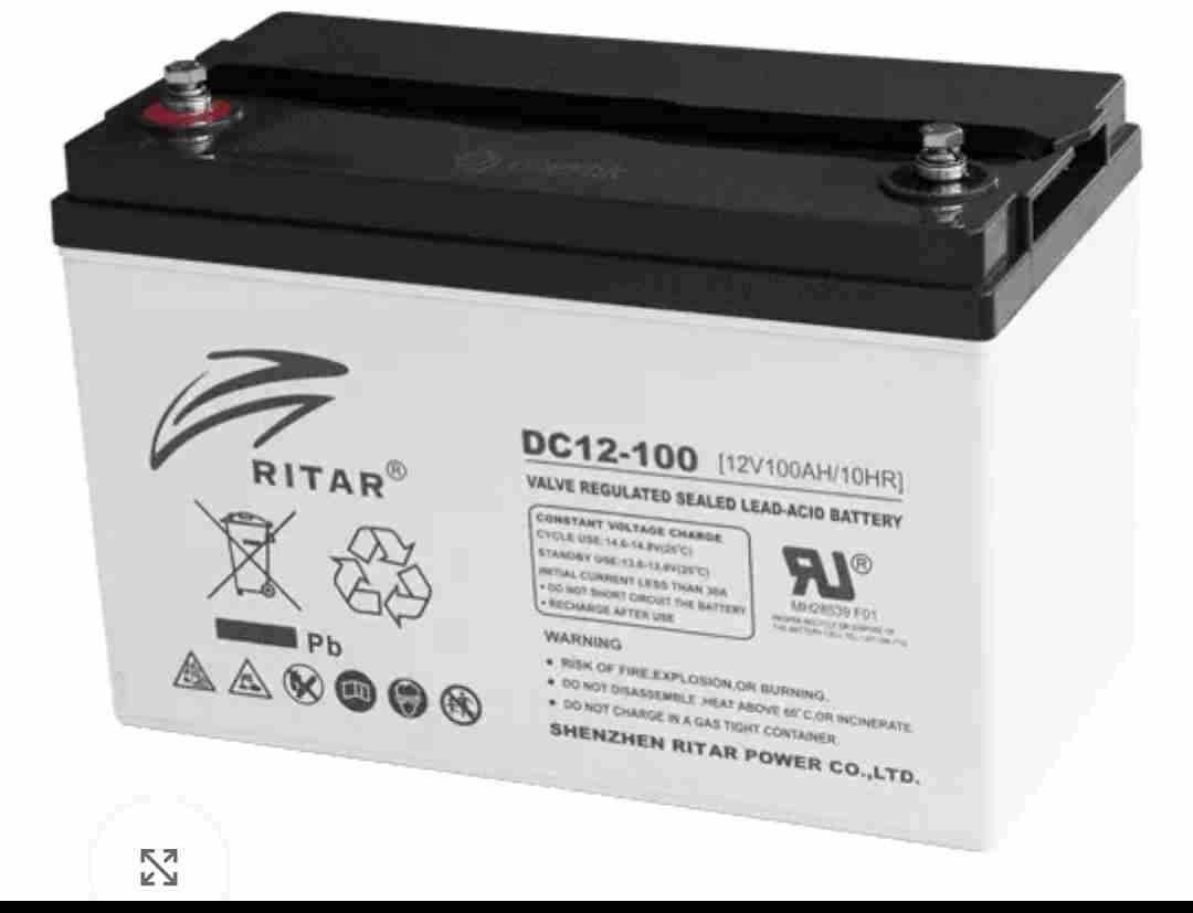 Batería Recargable Ritar DC12-100 - 4