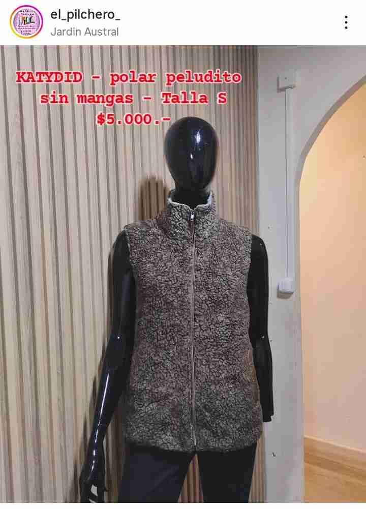 Chaleco polar sin mangas KATYDID
