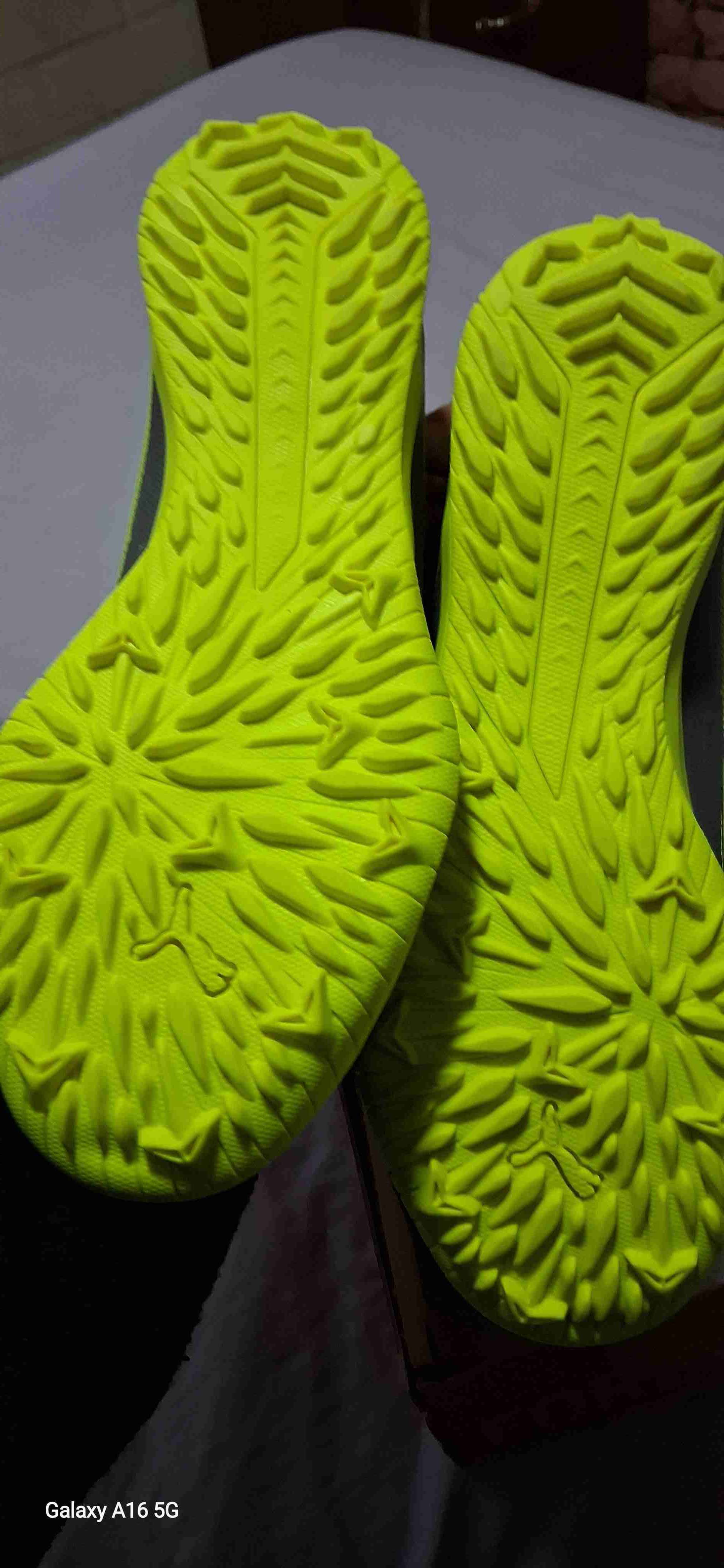 Zapatos deportivos Junior Plata-Amarillo numero - miniatura 3