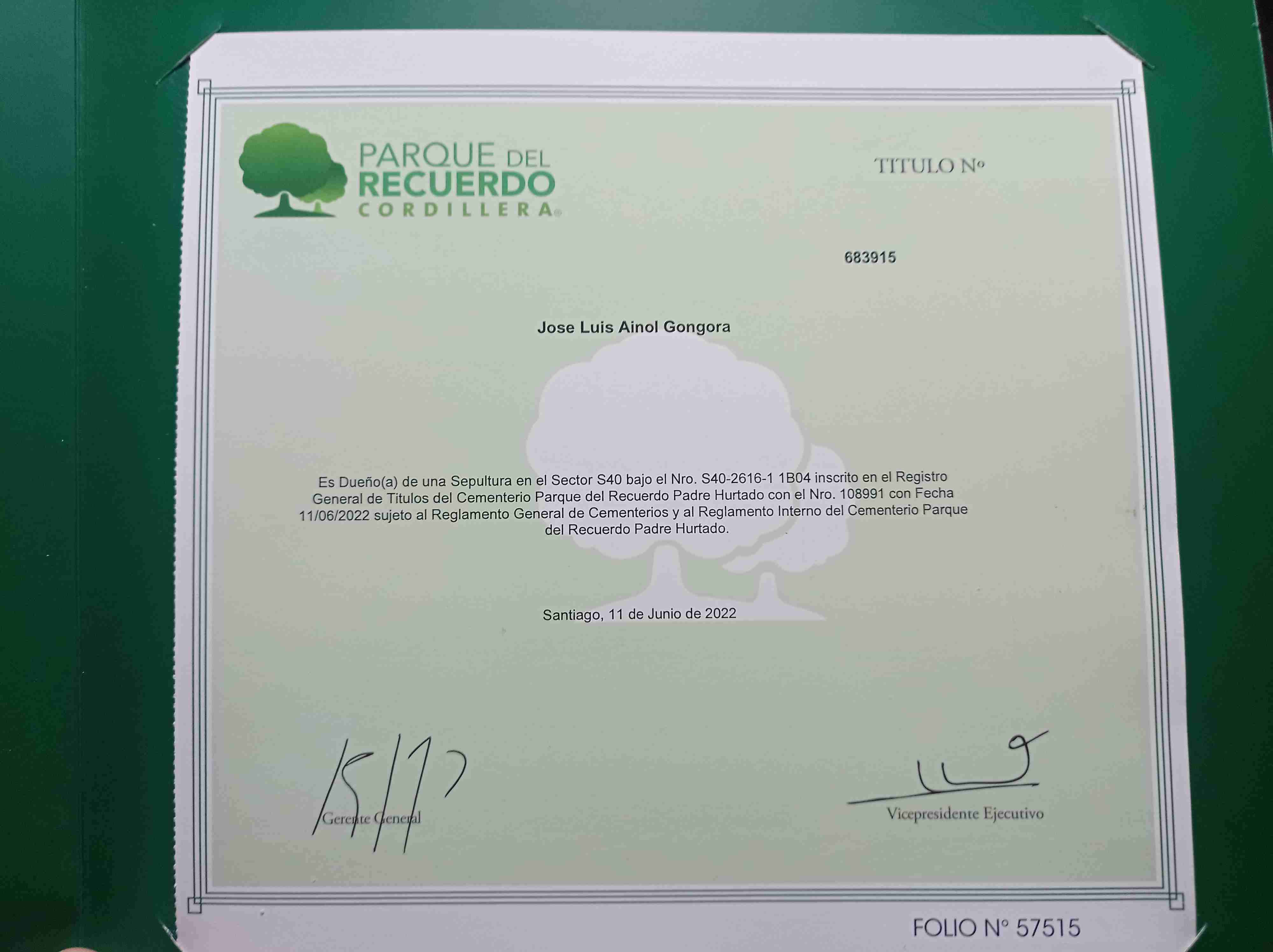 Vendo Sepultura Familiar - miniatura 3