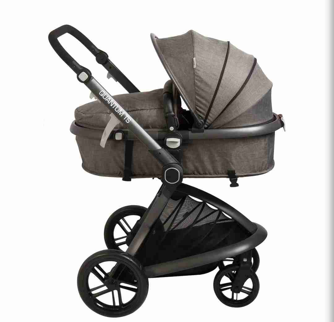 Coche de bebé Quantum gris oscuro