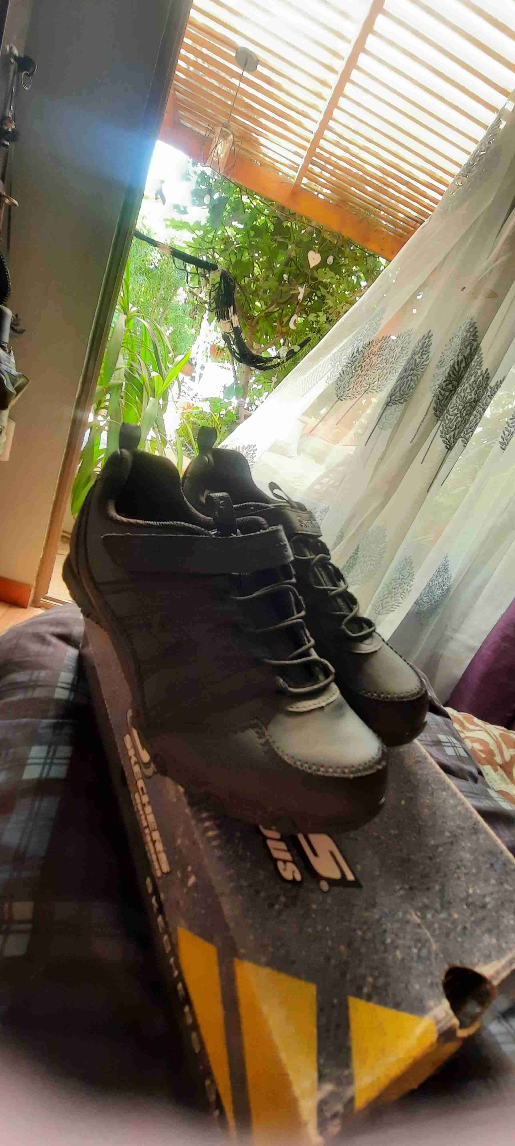 Zapatillas escolares negras de niña - miniatura 3