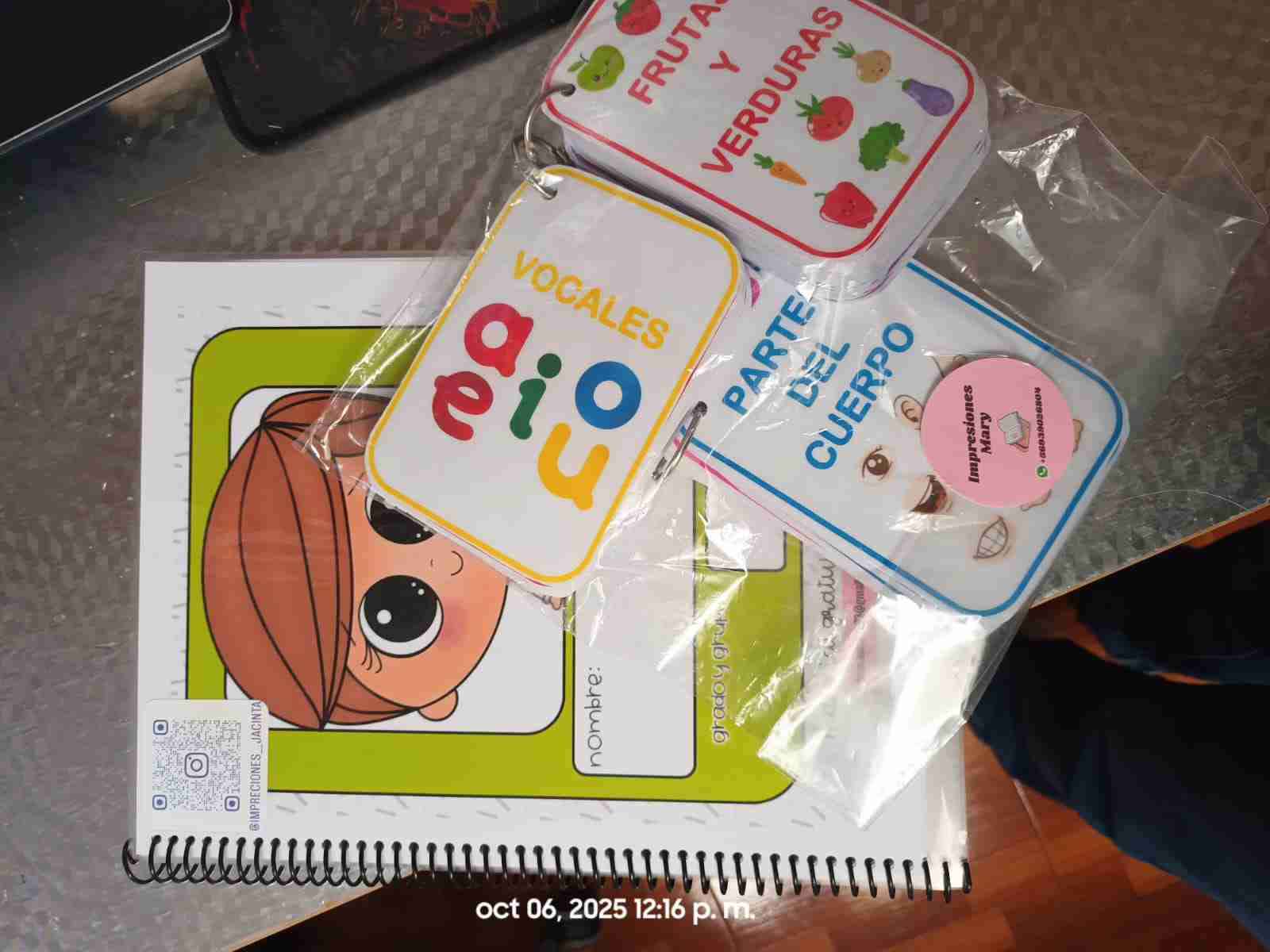 Set de Tarjetas Educativas - 1