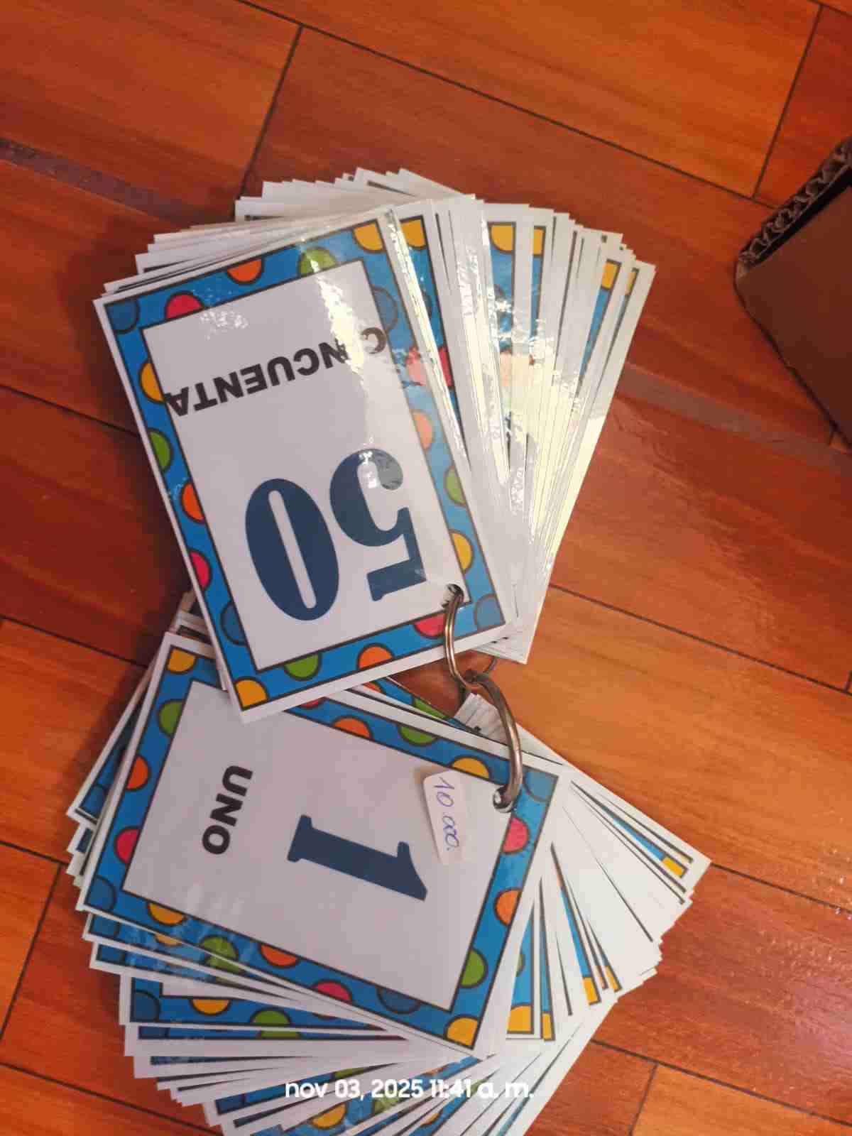 Set de Tarjetas Educativas - 4