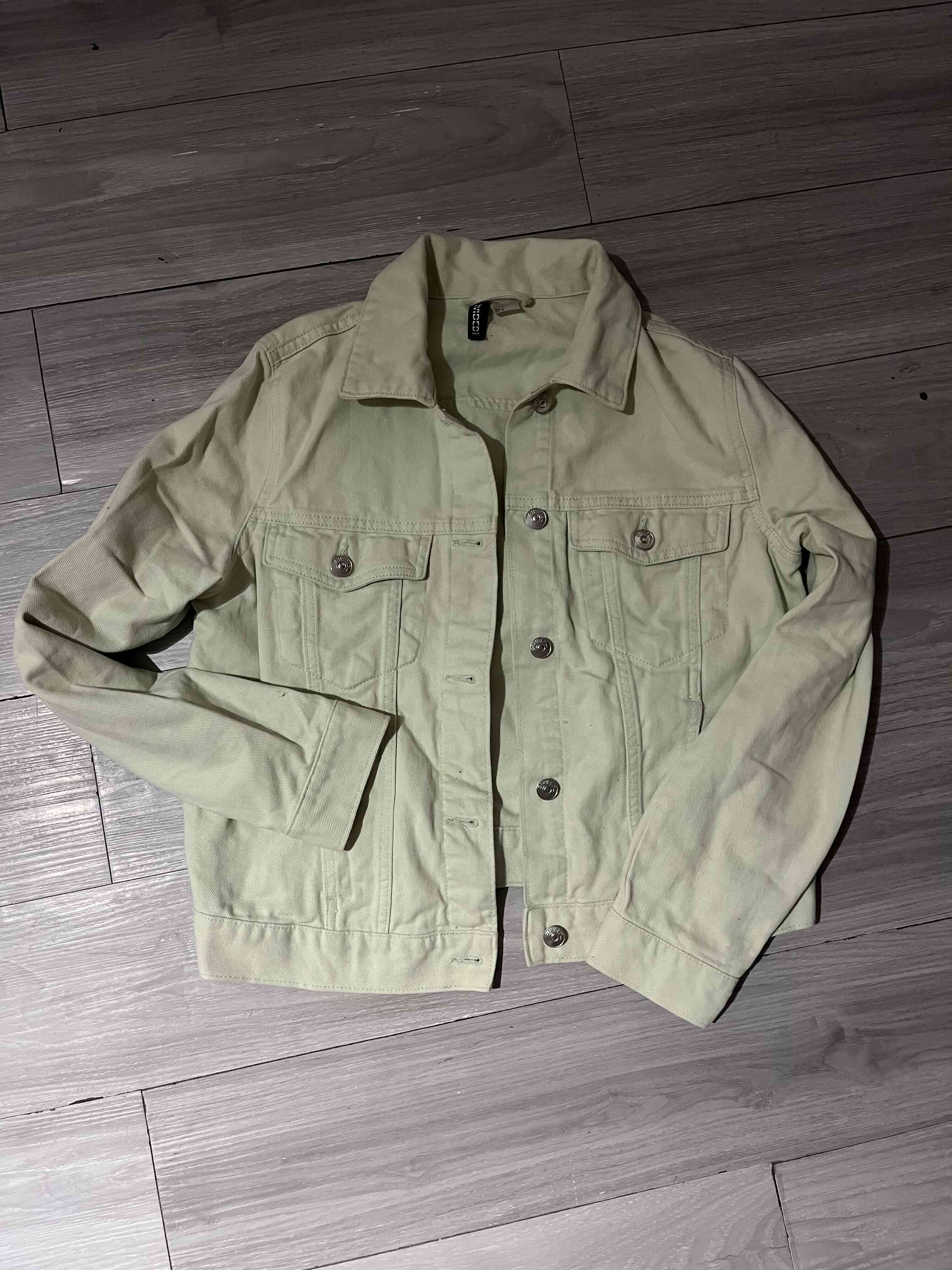 Chaqueta verde claro hym