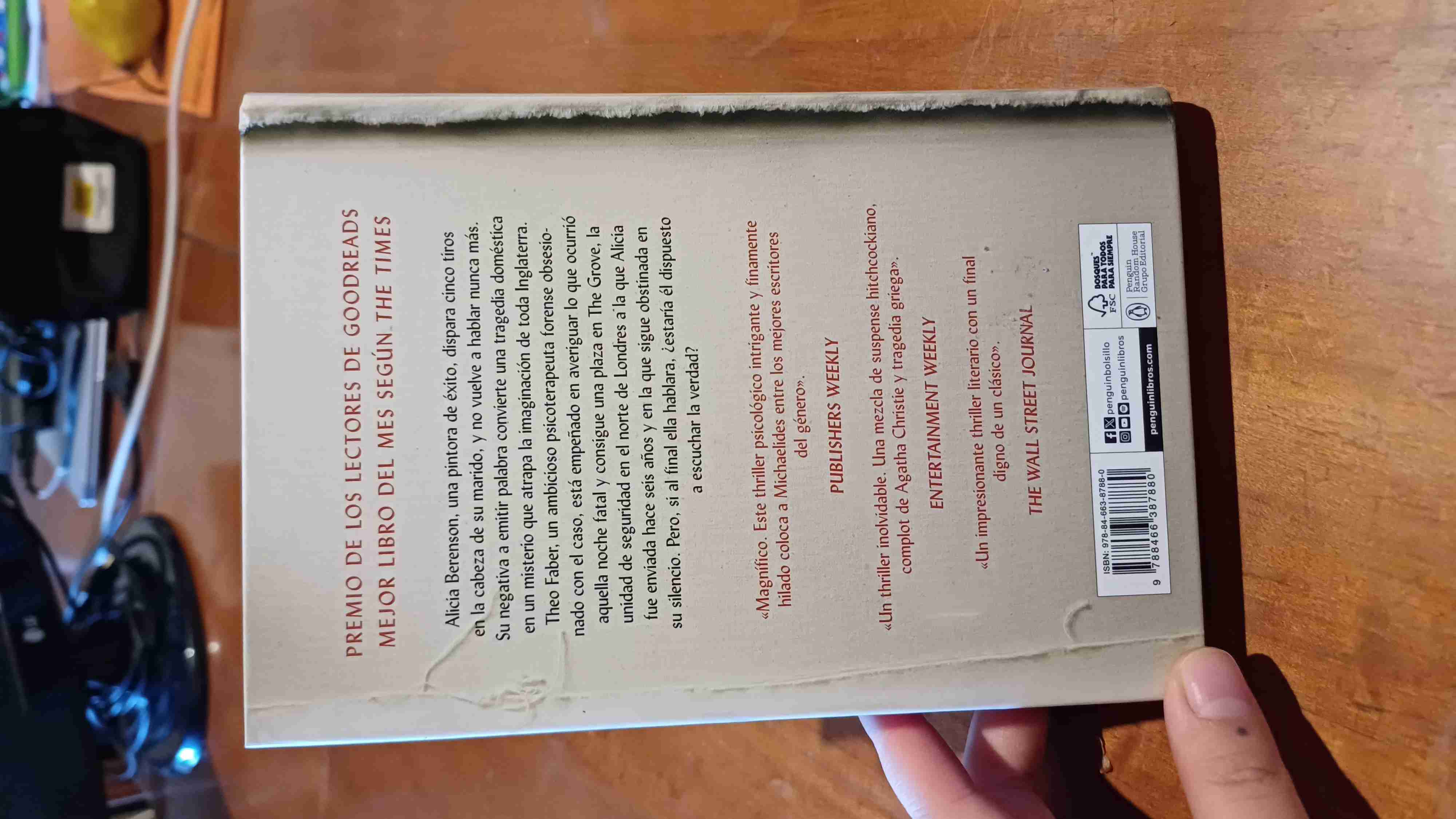 Libro La Paciente Silenciosa de Alex Michaelides - 3