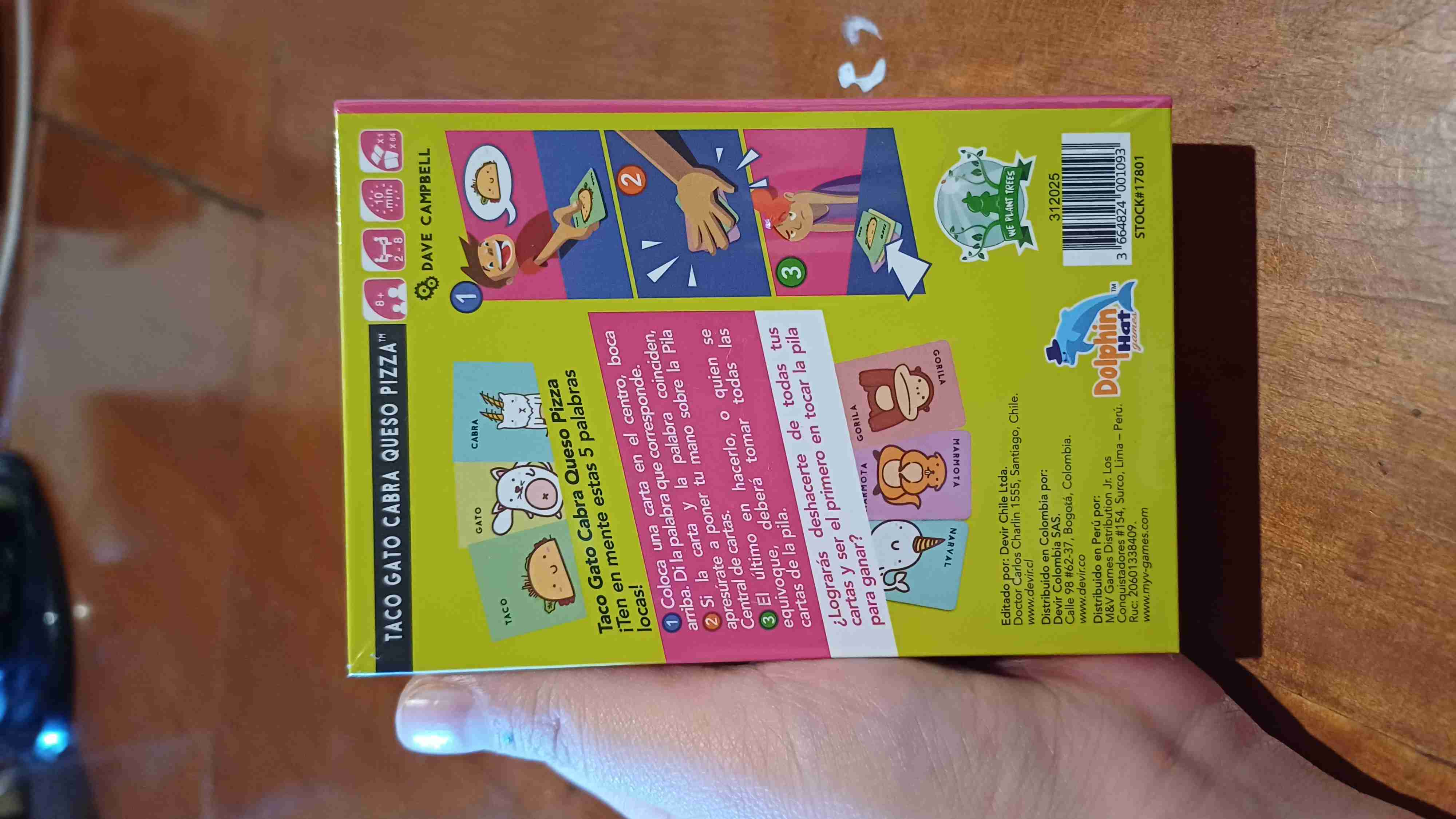 Juego de cartas Taco Gato Cabra Queso Pizza - miniatura 3