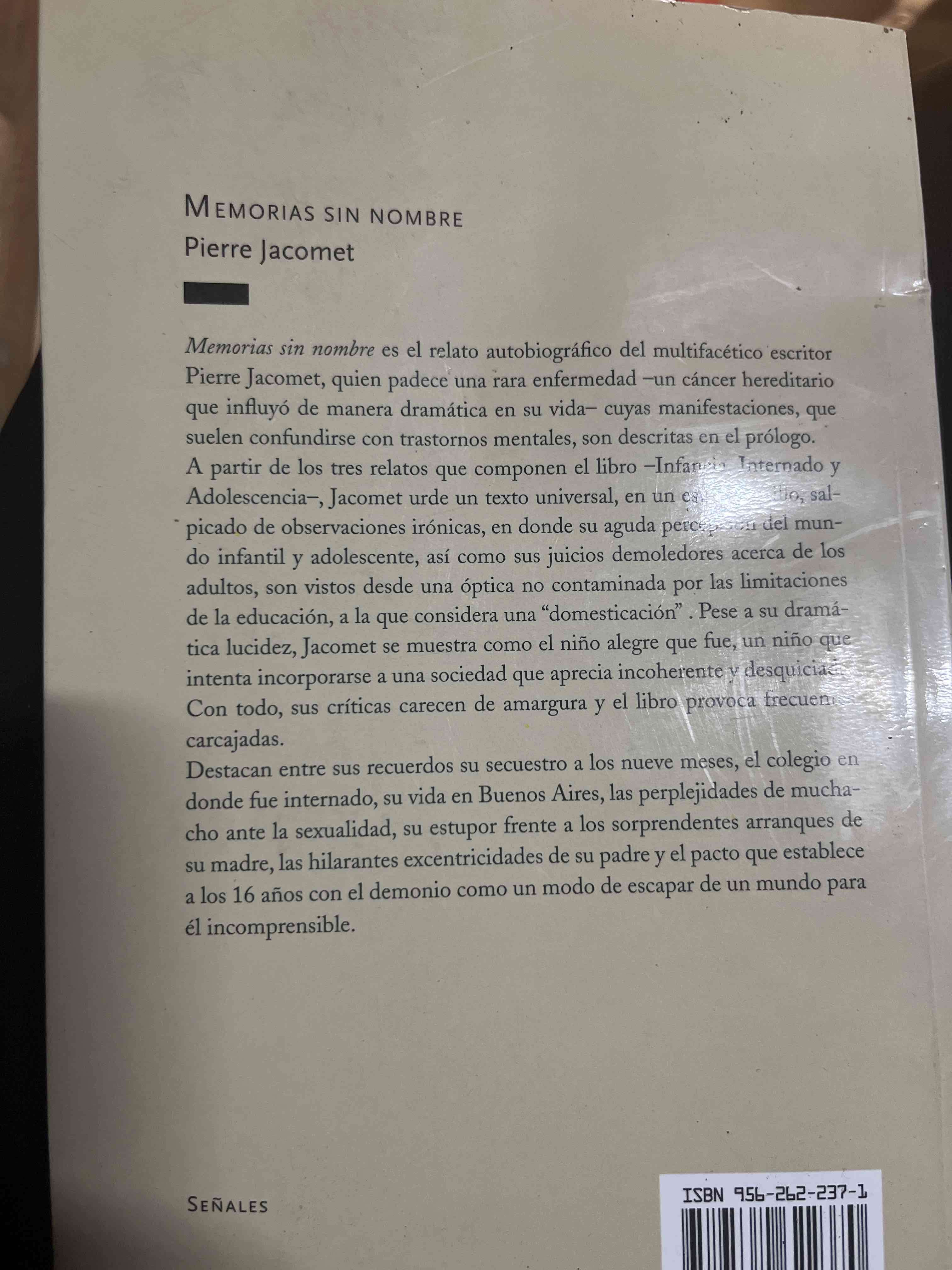 Libro 'Memorias sin nombre' - miniatura 2