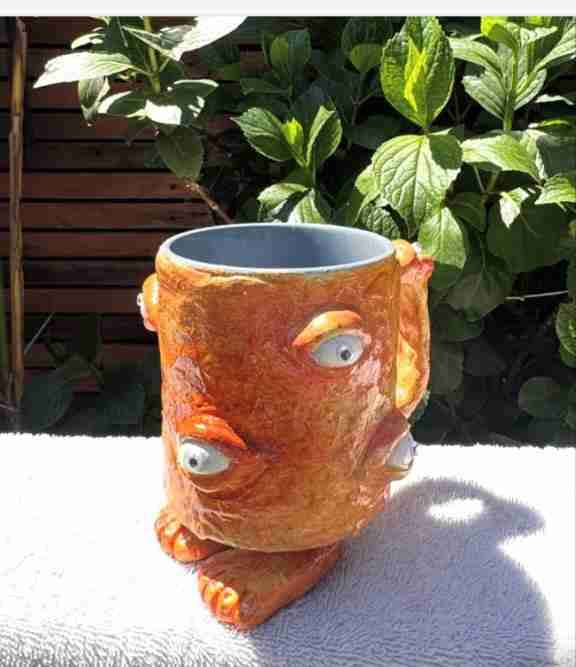 Taza artesanal ojo místico - miniatura 3