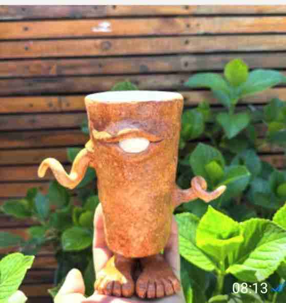 Taza artesanal ojo místico - miniatura 4