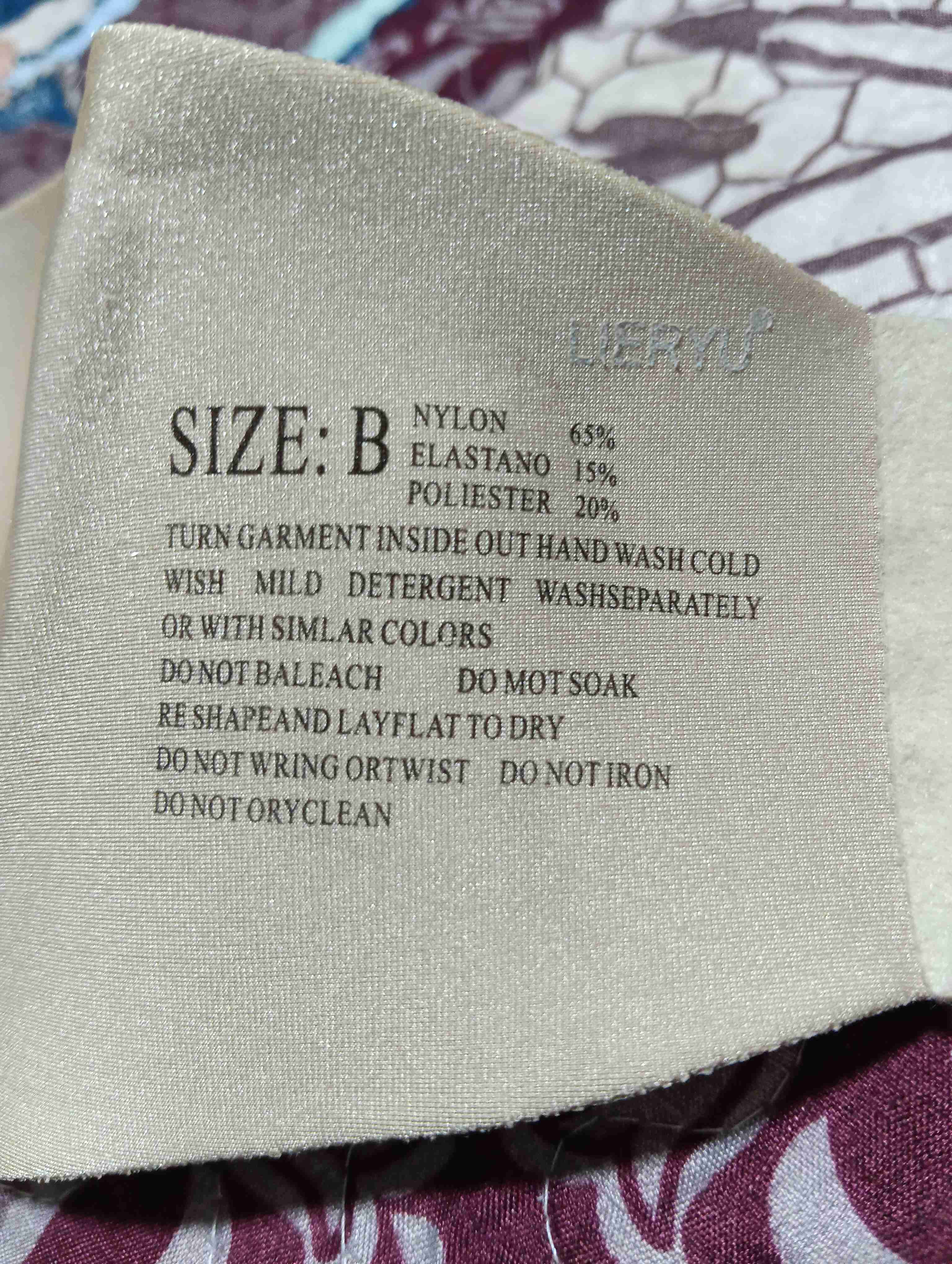 Sostén strapless beige - miniatura 2