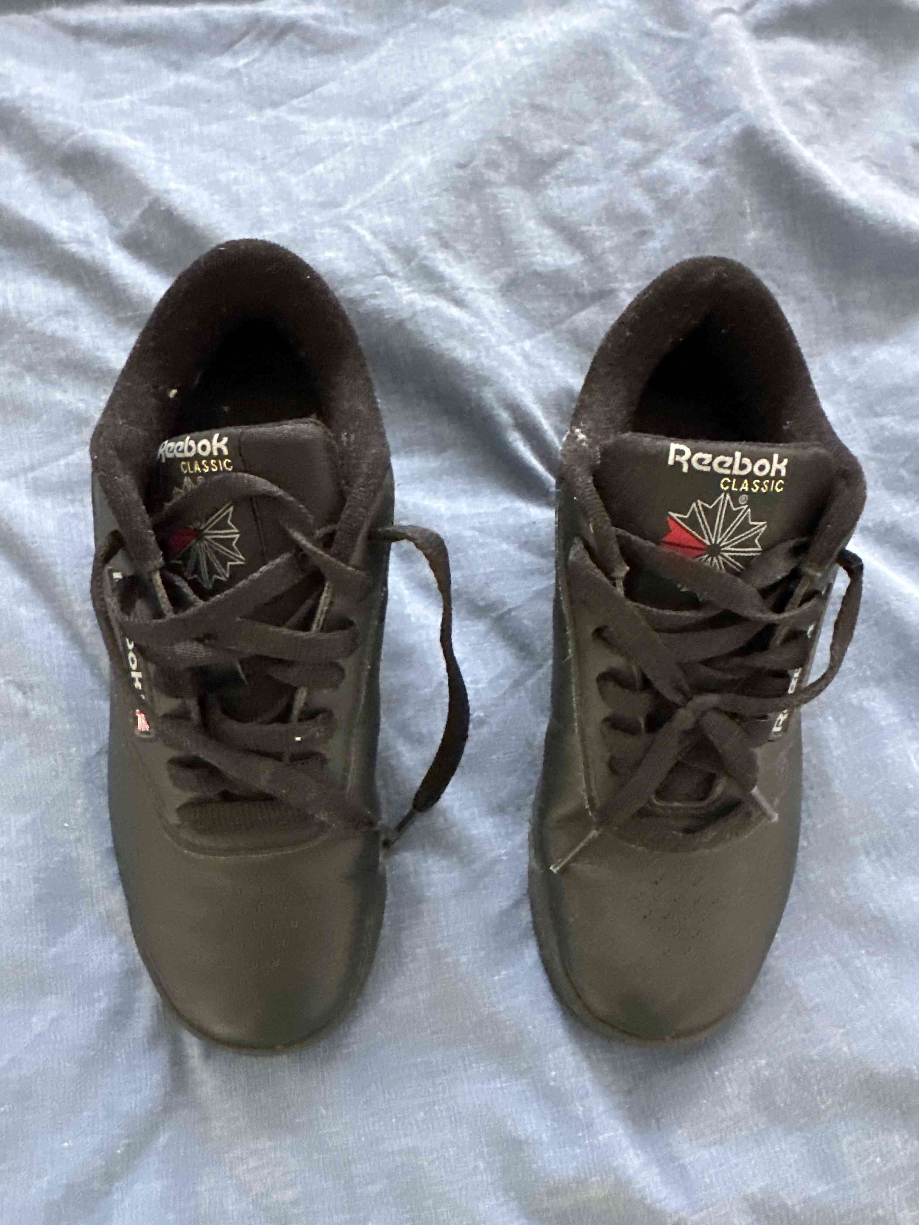 Zapatillas negras Reebok Classic - miniatura 2