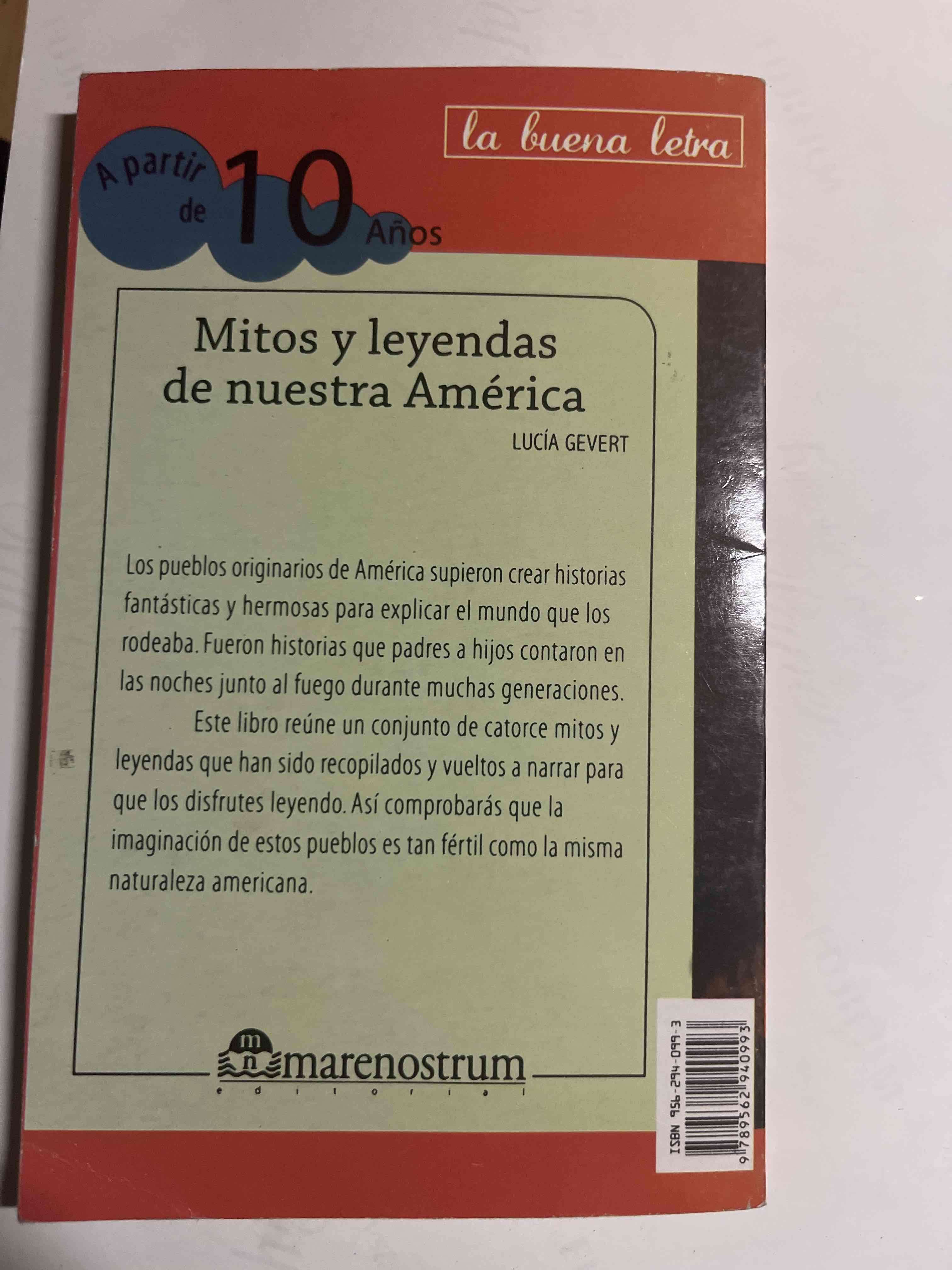 Libro 'Mitos y leyendas de nuestra América' - miniatura 2