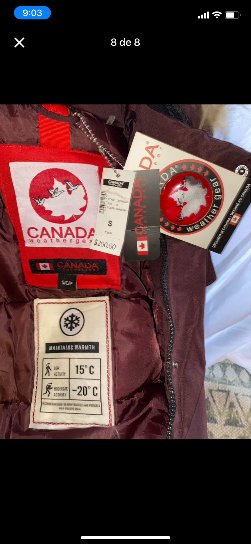 Parka Alta Montaña Canada T.S-M - 6