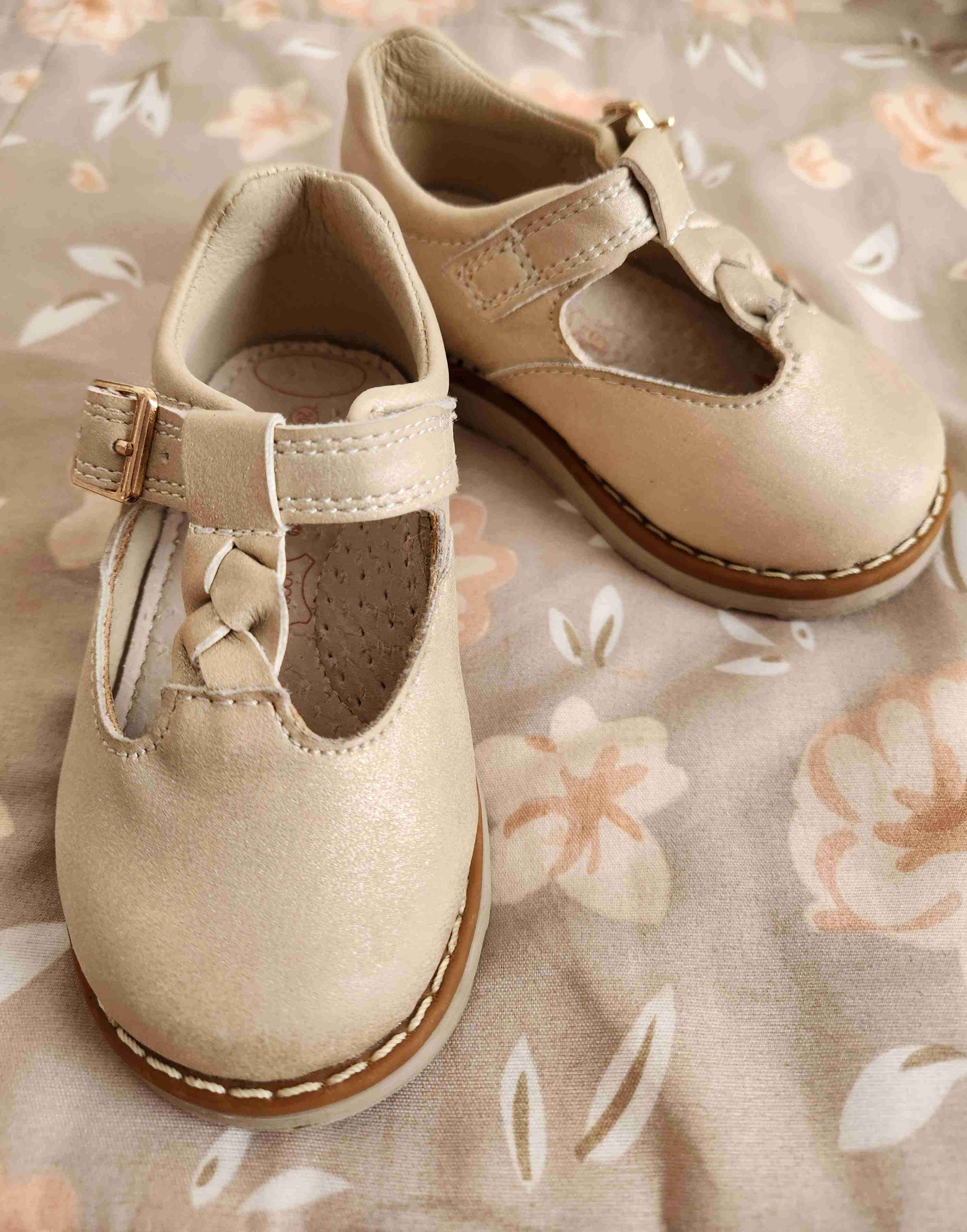 Zapatos de bebé dorados Opaline - 2