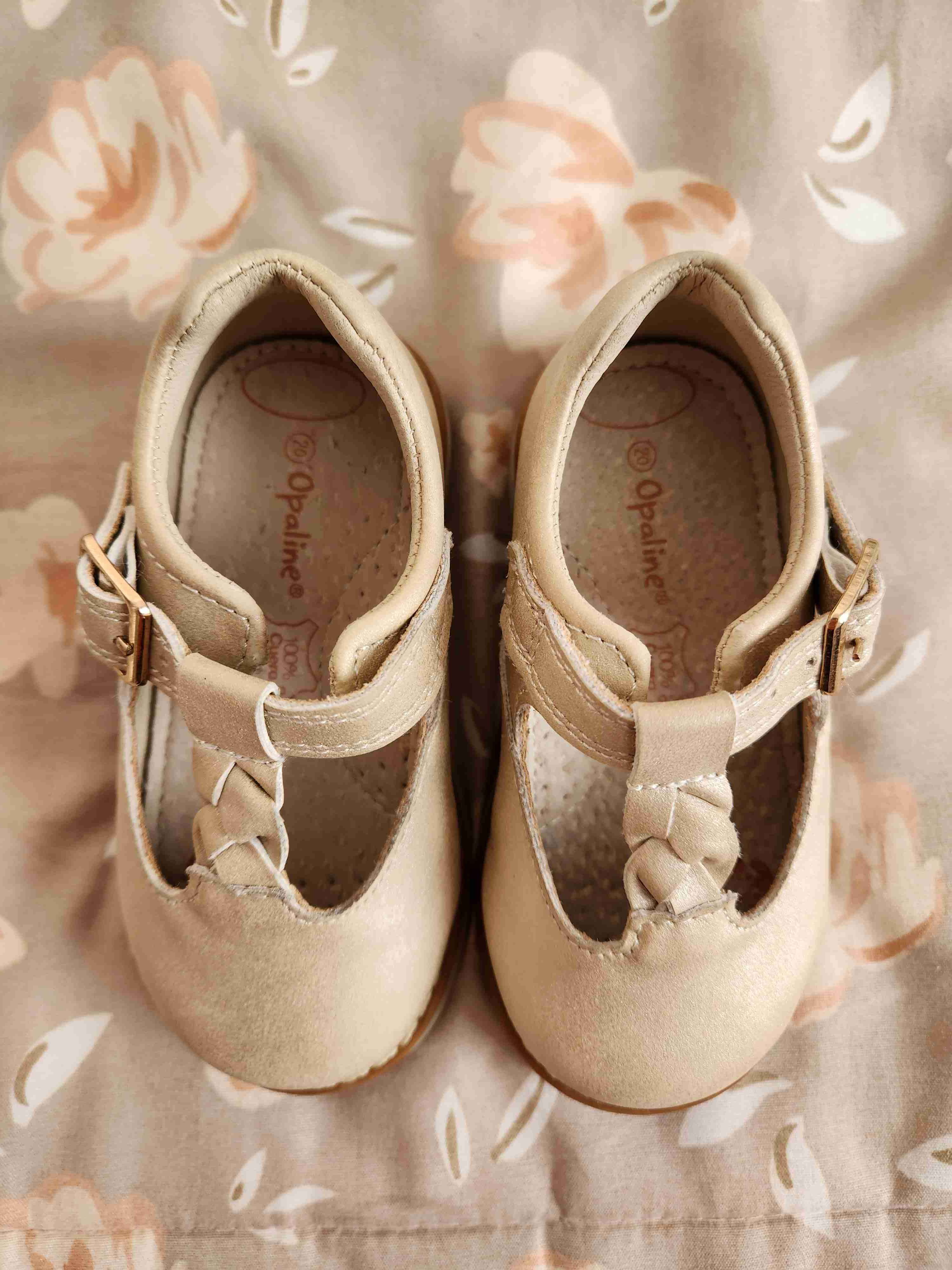 Zapatos de bebé dorados Opaline - 6