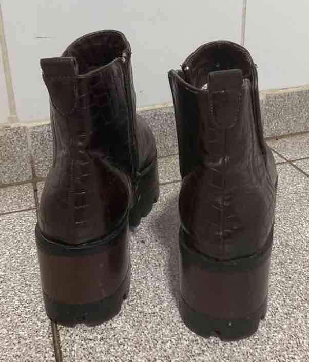 Botines negros de plataforma - miniatura 4