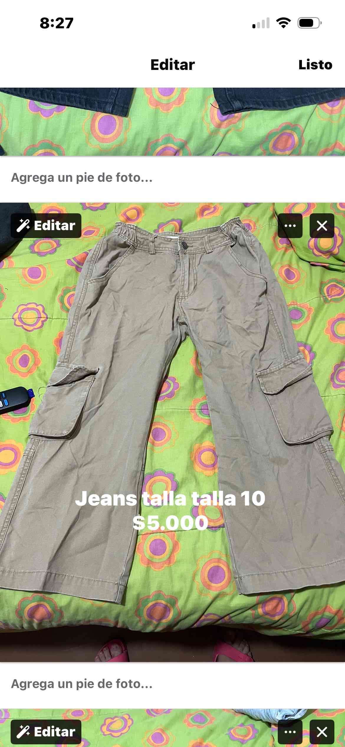 Jeans para niños talla 8/10 - 4