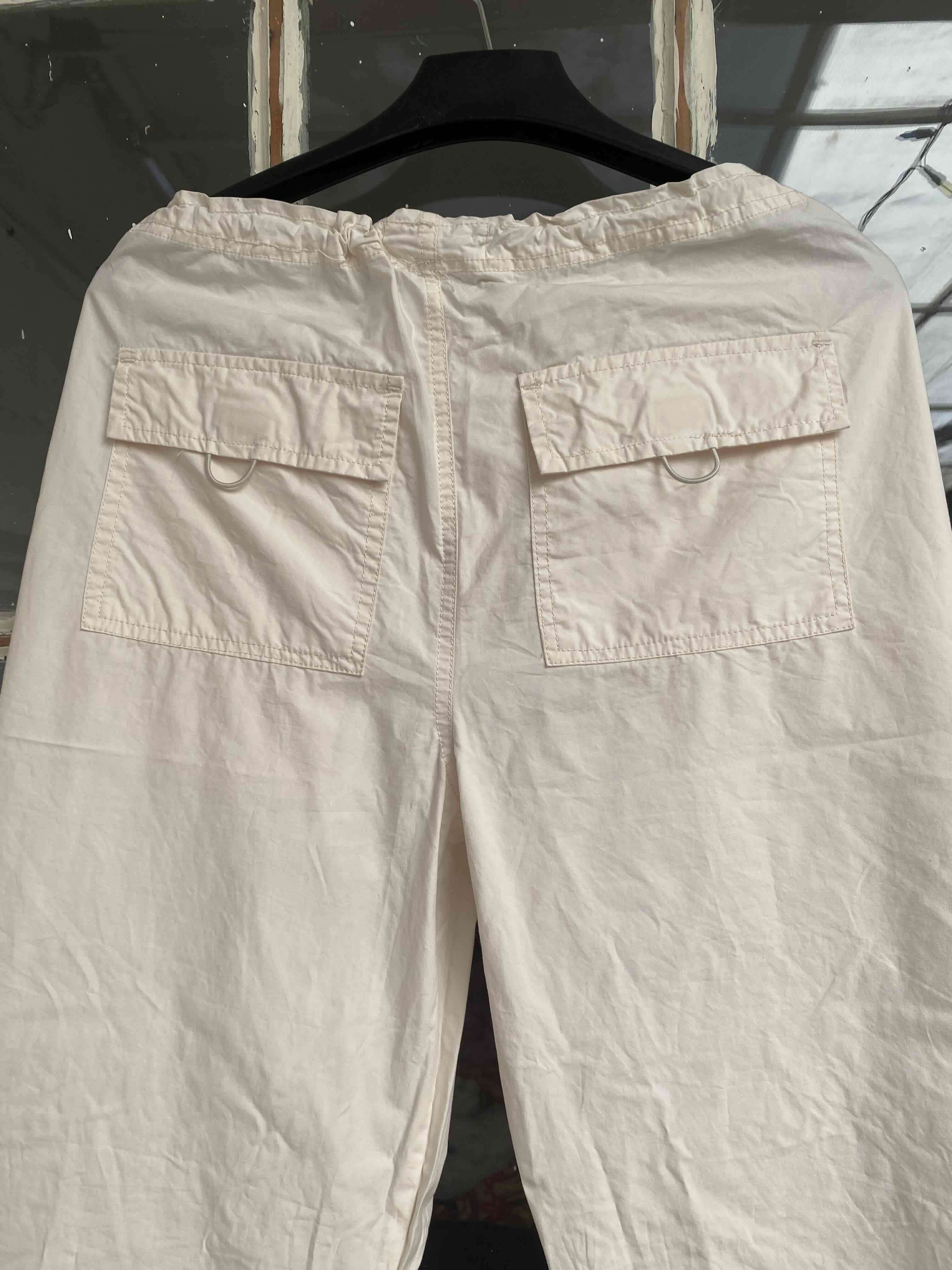 Pantalón blanco con ajuste elástico - 2