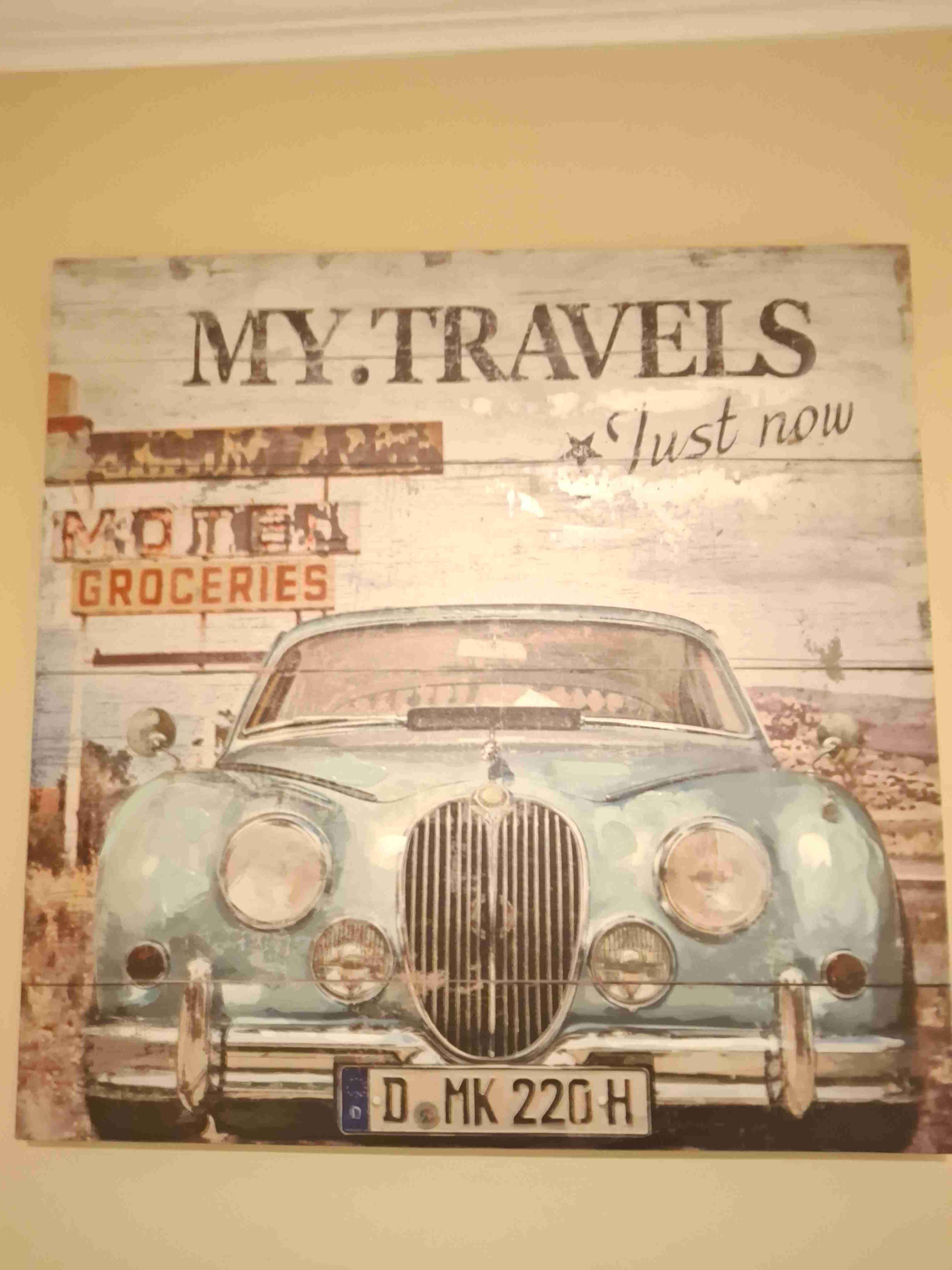 Cuadro vintage auto clásico - 2