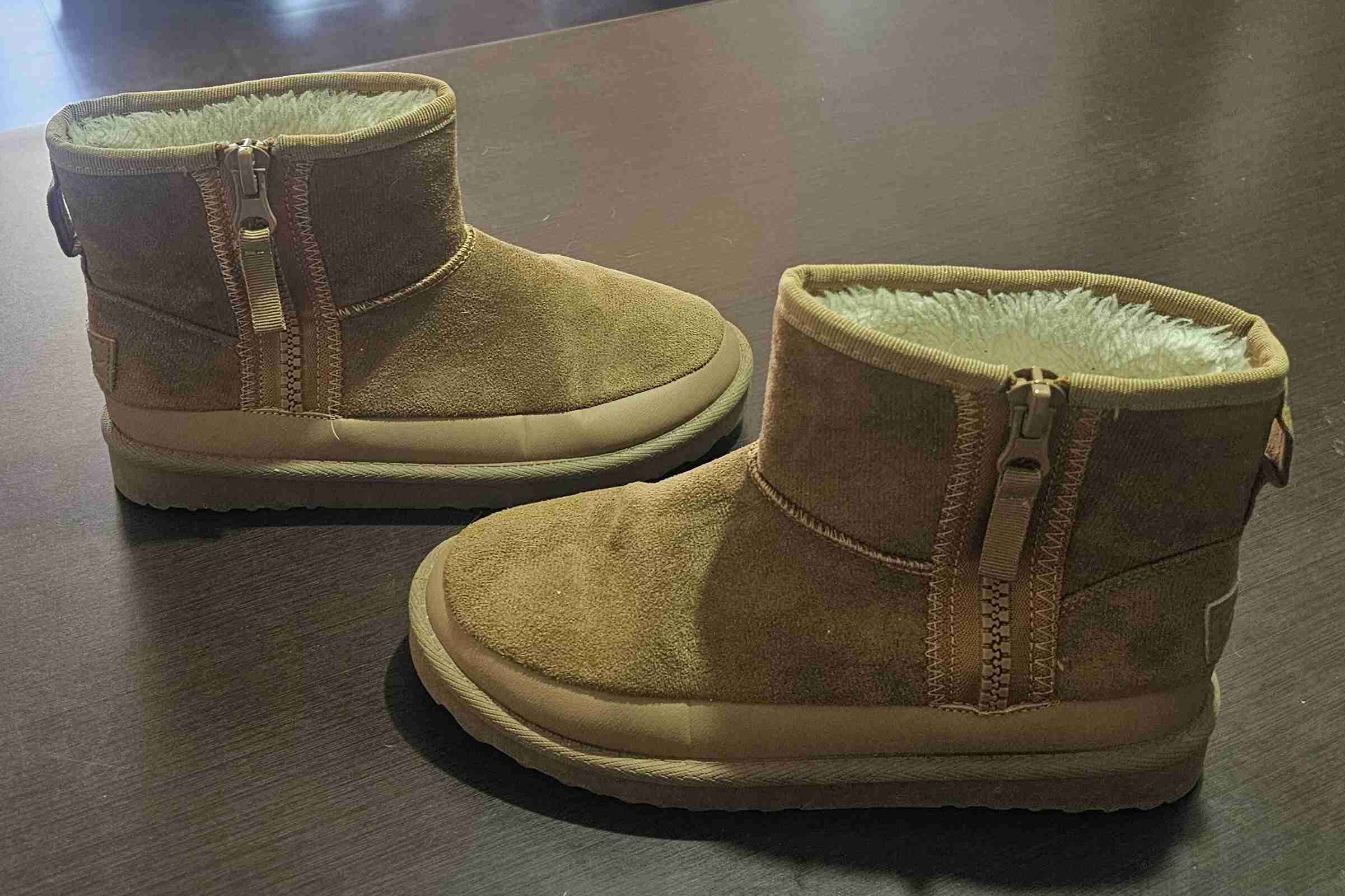 Botas de gamuza con cierre - miniatura 2