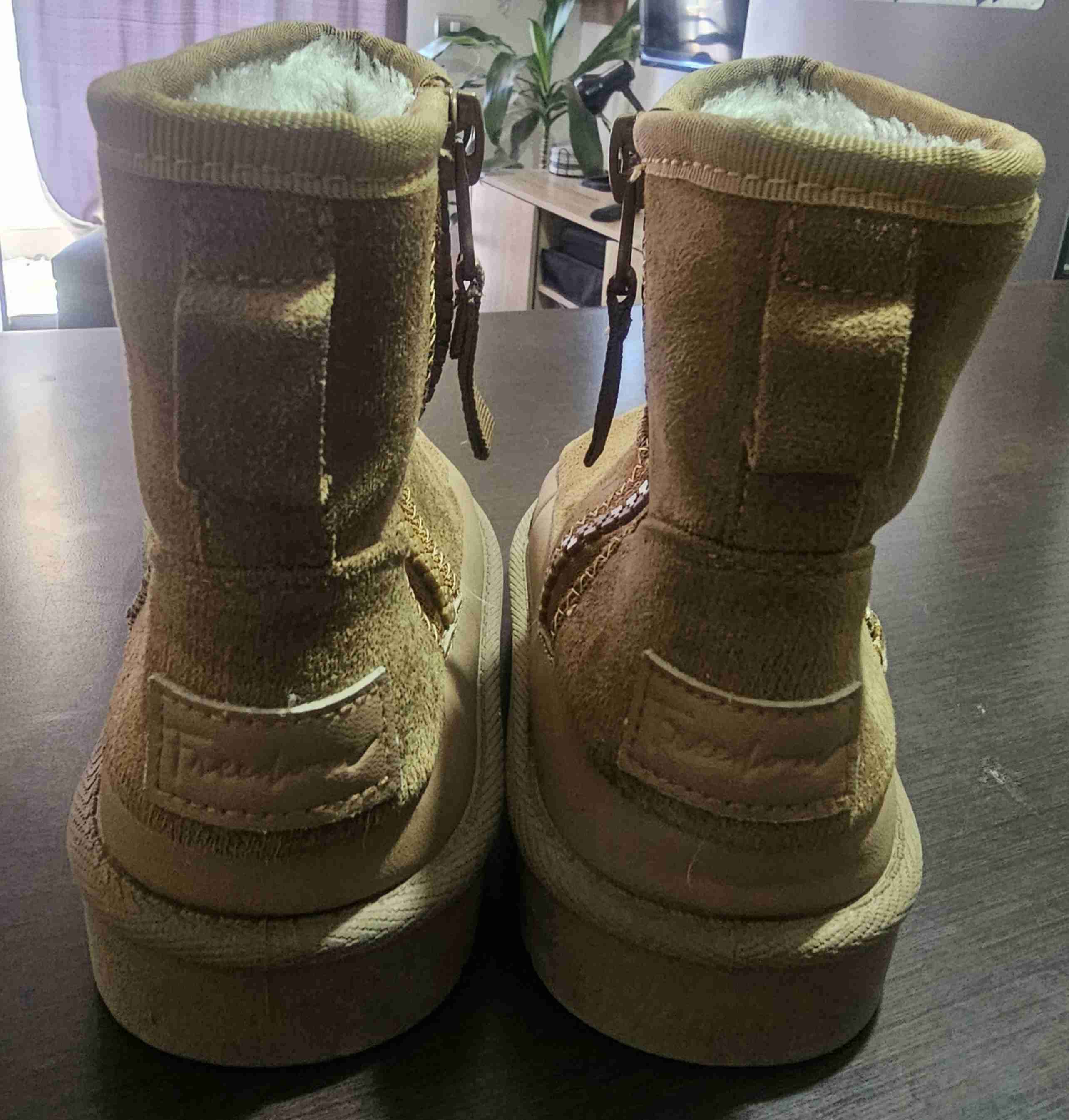 Botas de gamuza con cierre - miniatura 3