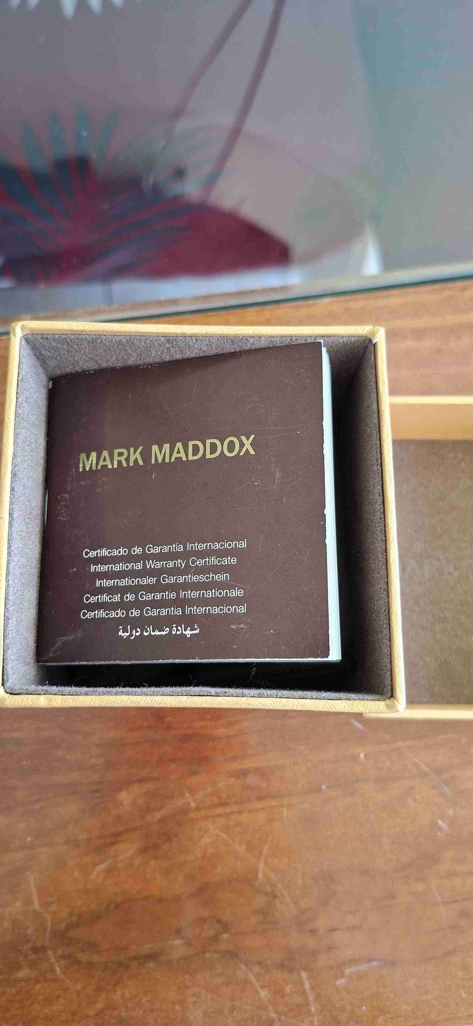 Reloj Mark Maddox dorado y blanco - miniatura 3