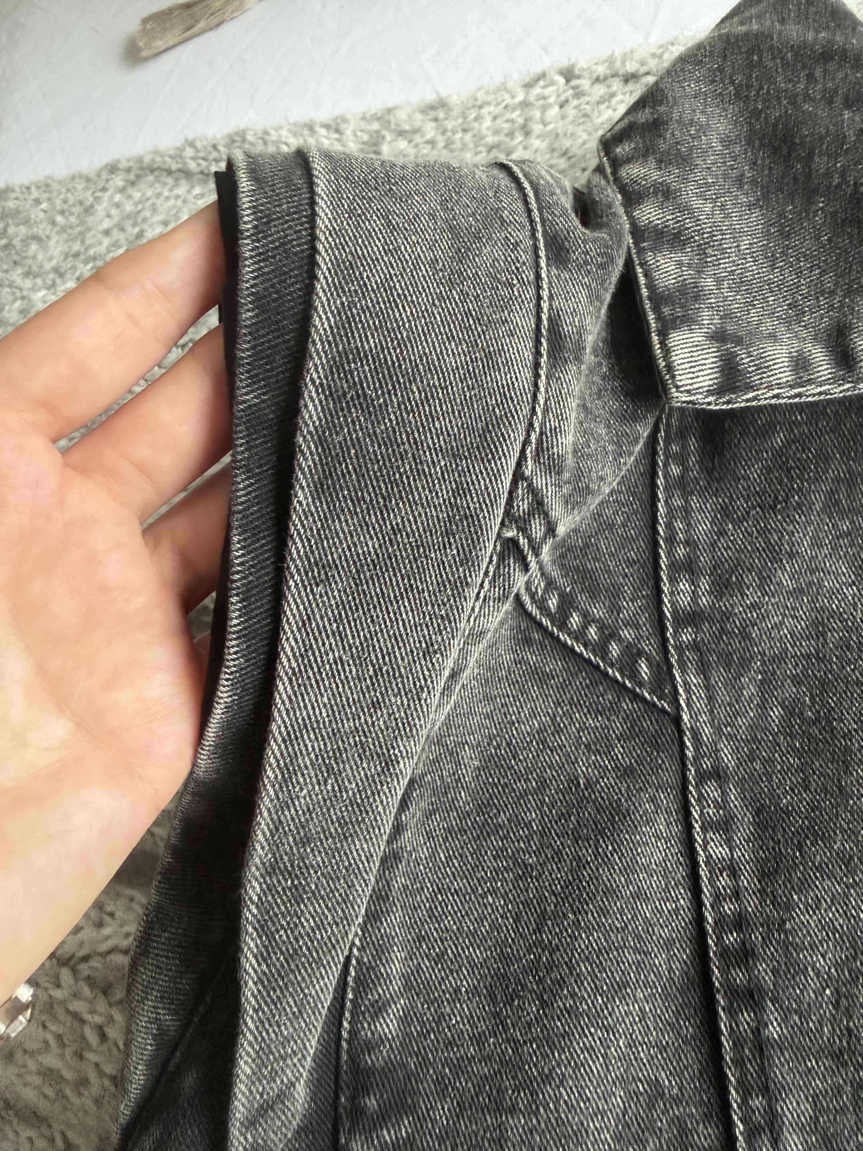 Chaqueta de mezclilla negra Jacinta Tienda - miniatura 5