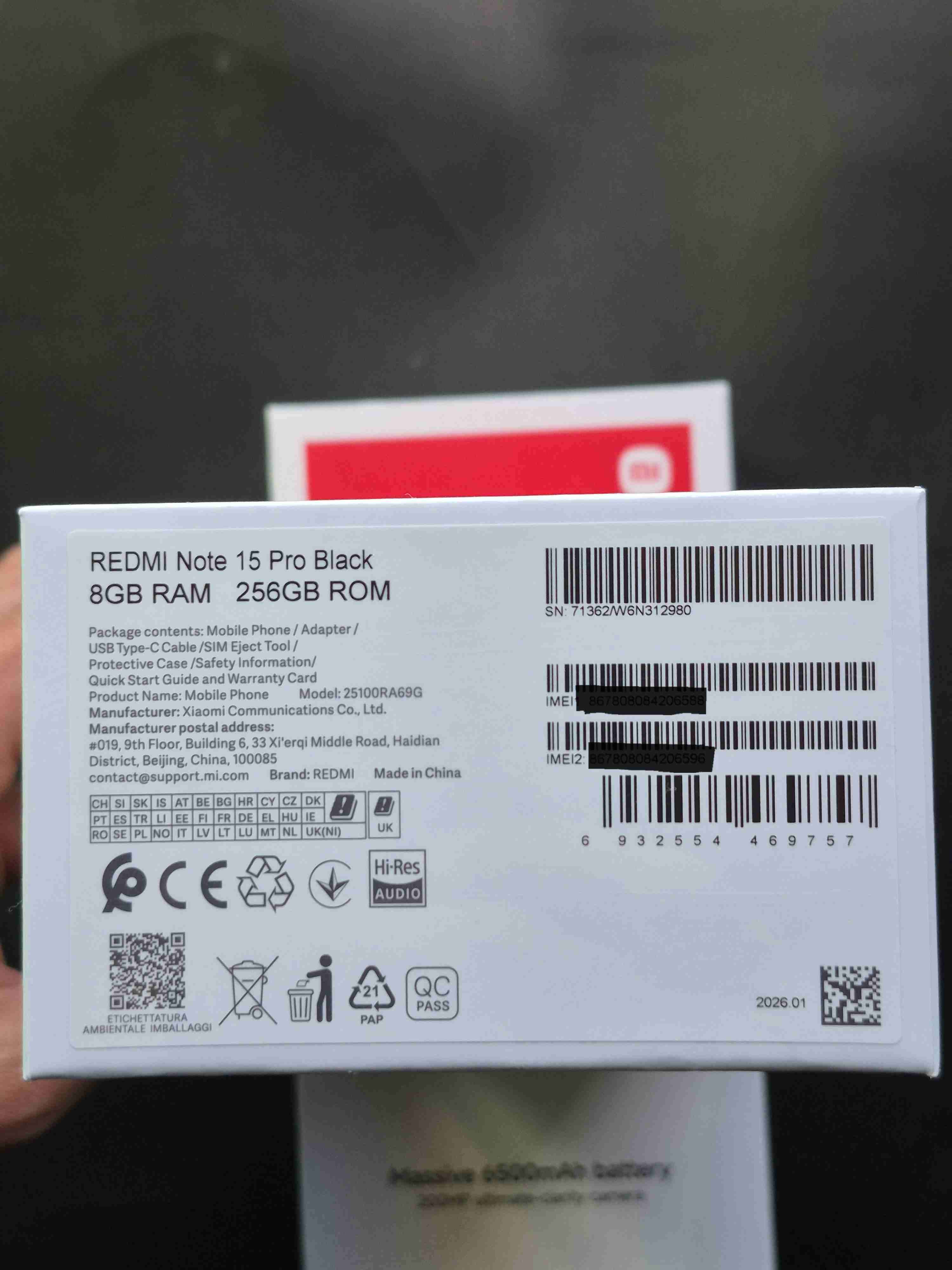 🚨 Xiaomi Redmi Note 15 Pro 256GB - miniatura 2