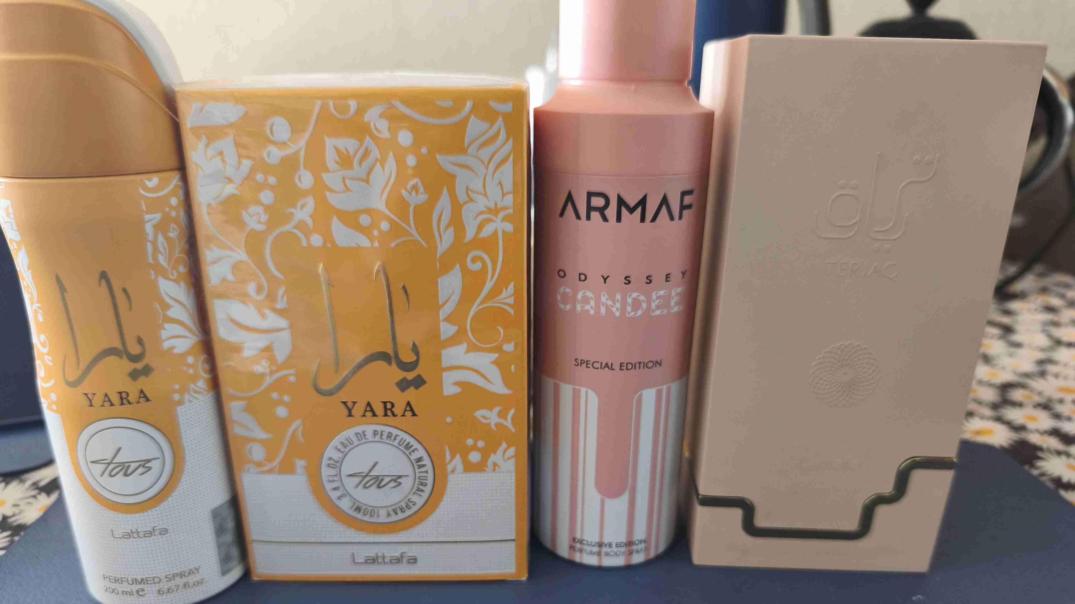 Set de perfumes Yara y Armaf