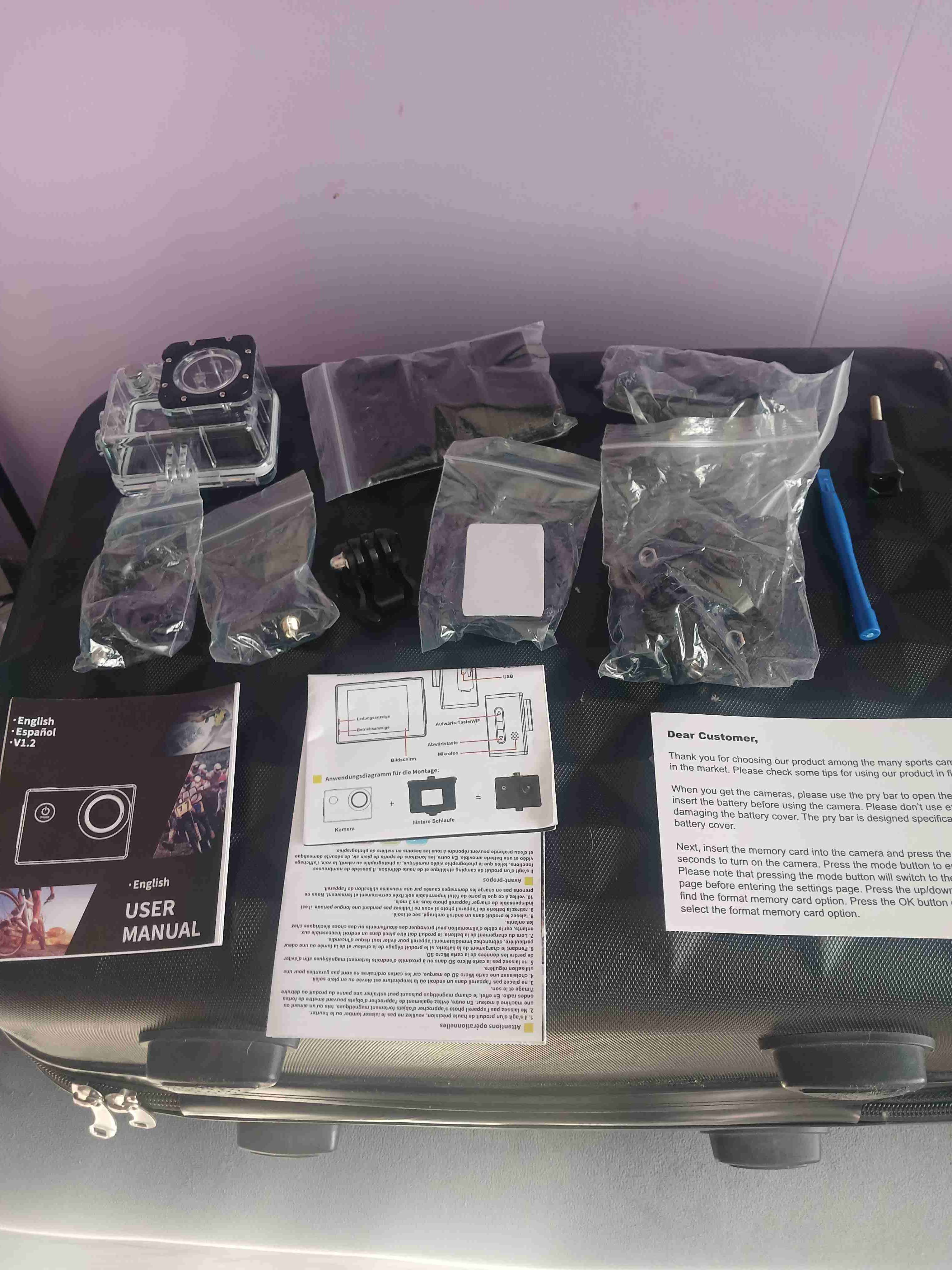 Cámara deportiva 4K con carcasa - miniatura 5