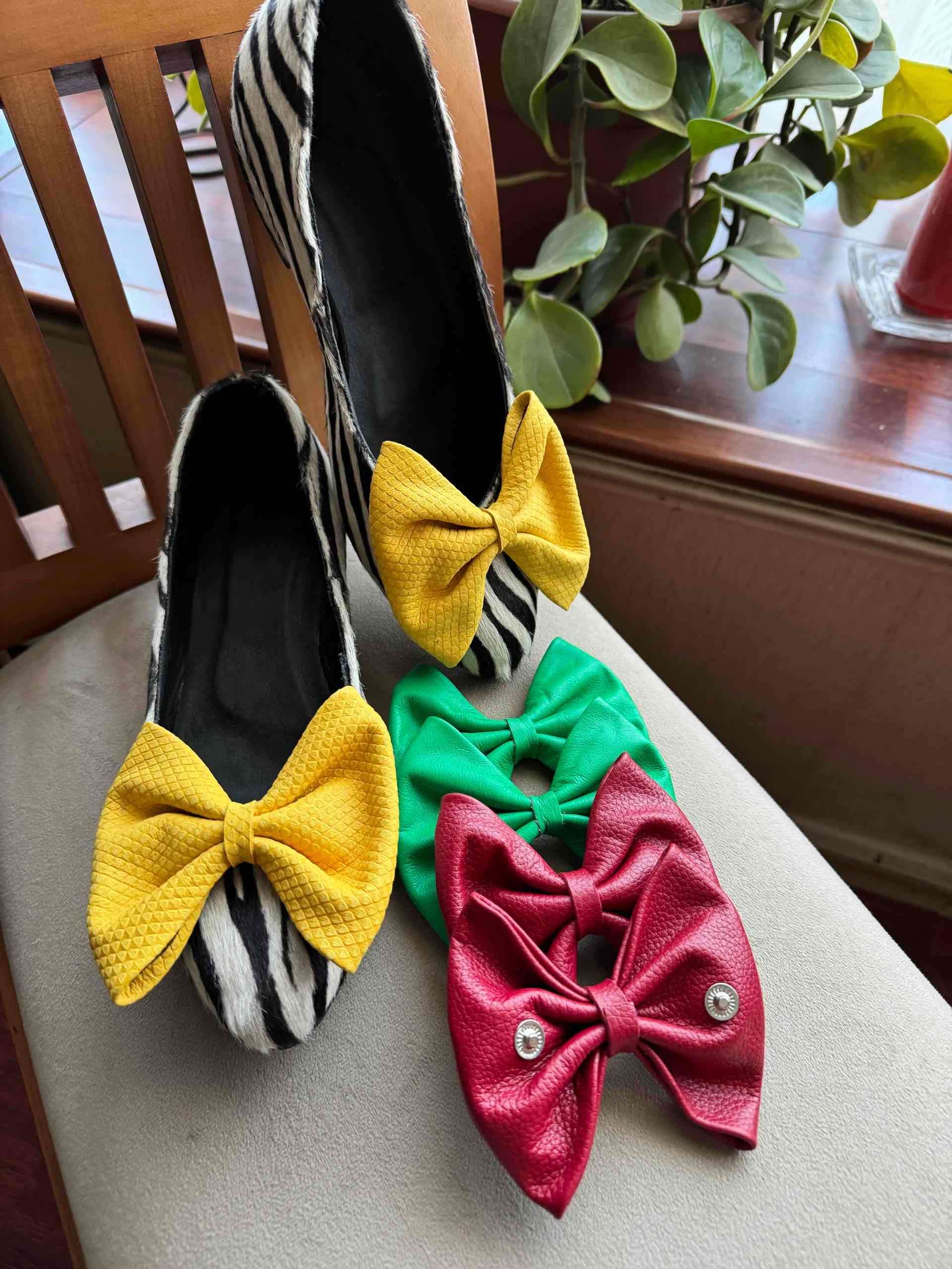 Zapatos planos con lazo - miniatura 4