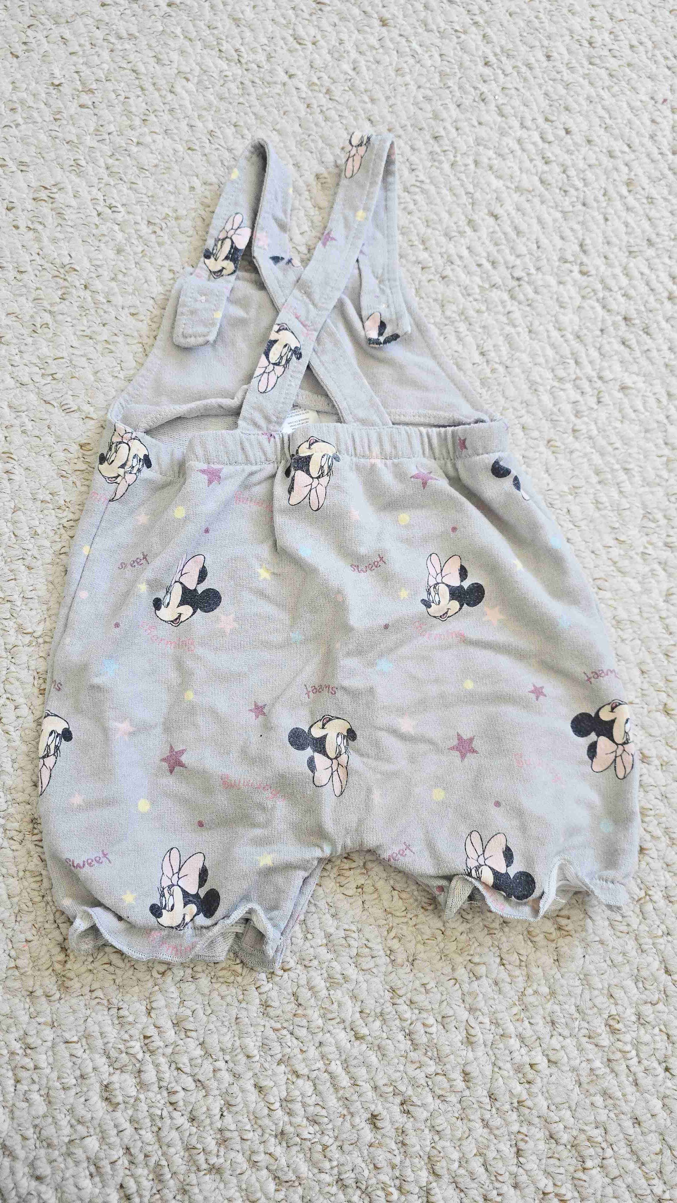 Jardinera de bebé Minnie gris. Disney Baby - miniatura 2