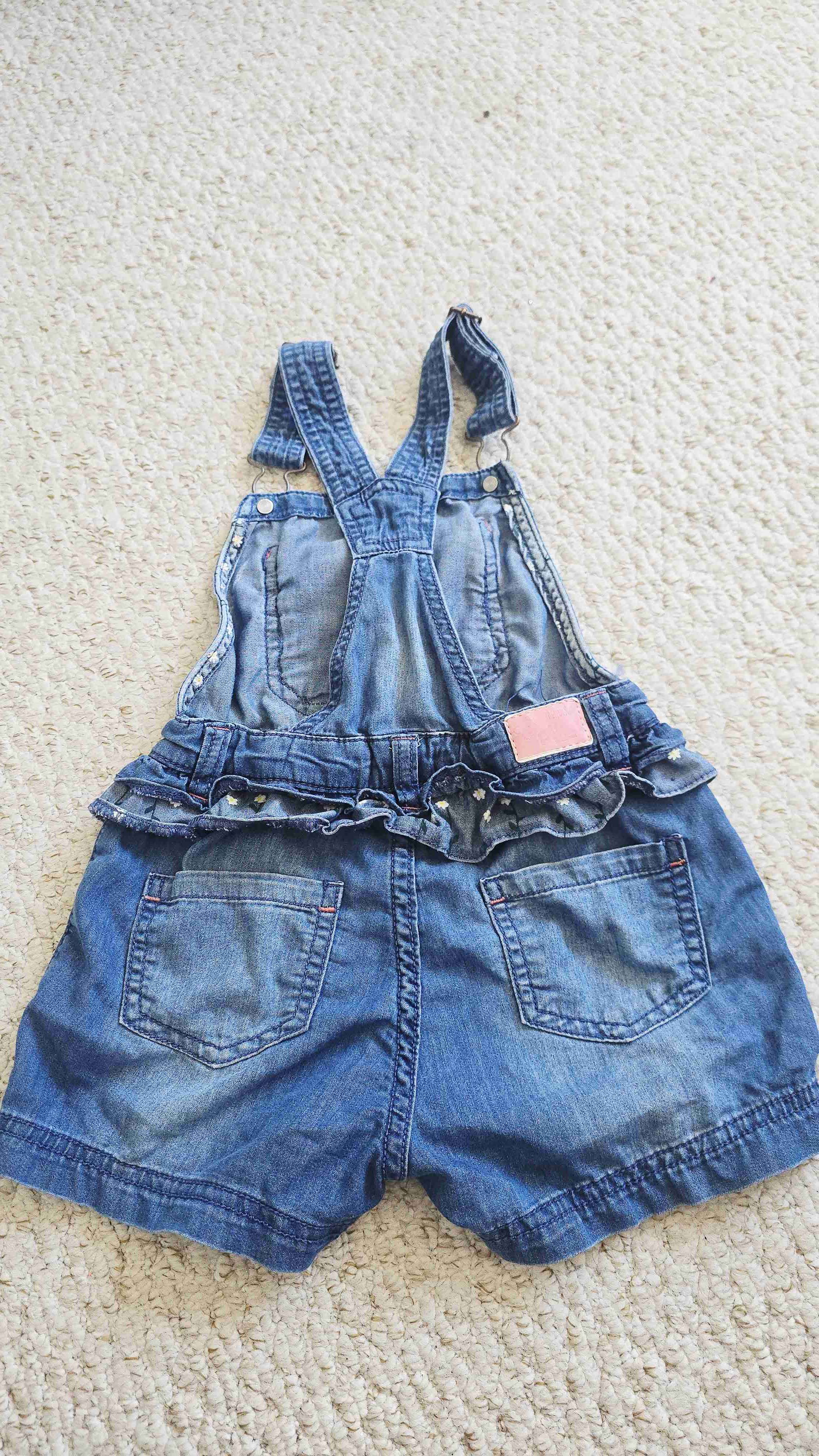 Jardinera de mezclilla bordada Pillin - miniatura 2