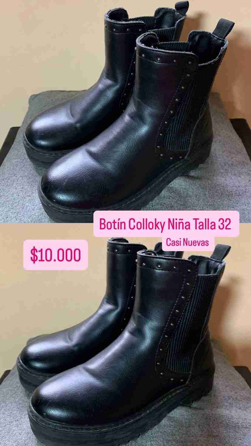 Botines Colloky niña negros